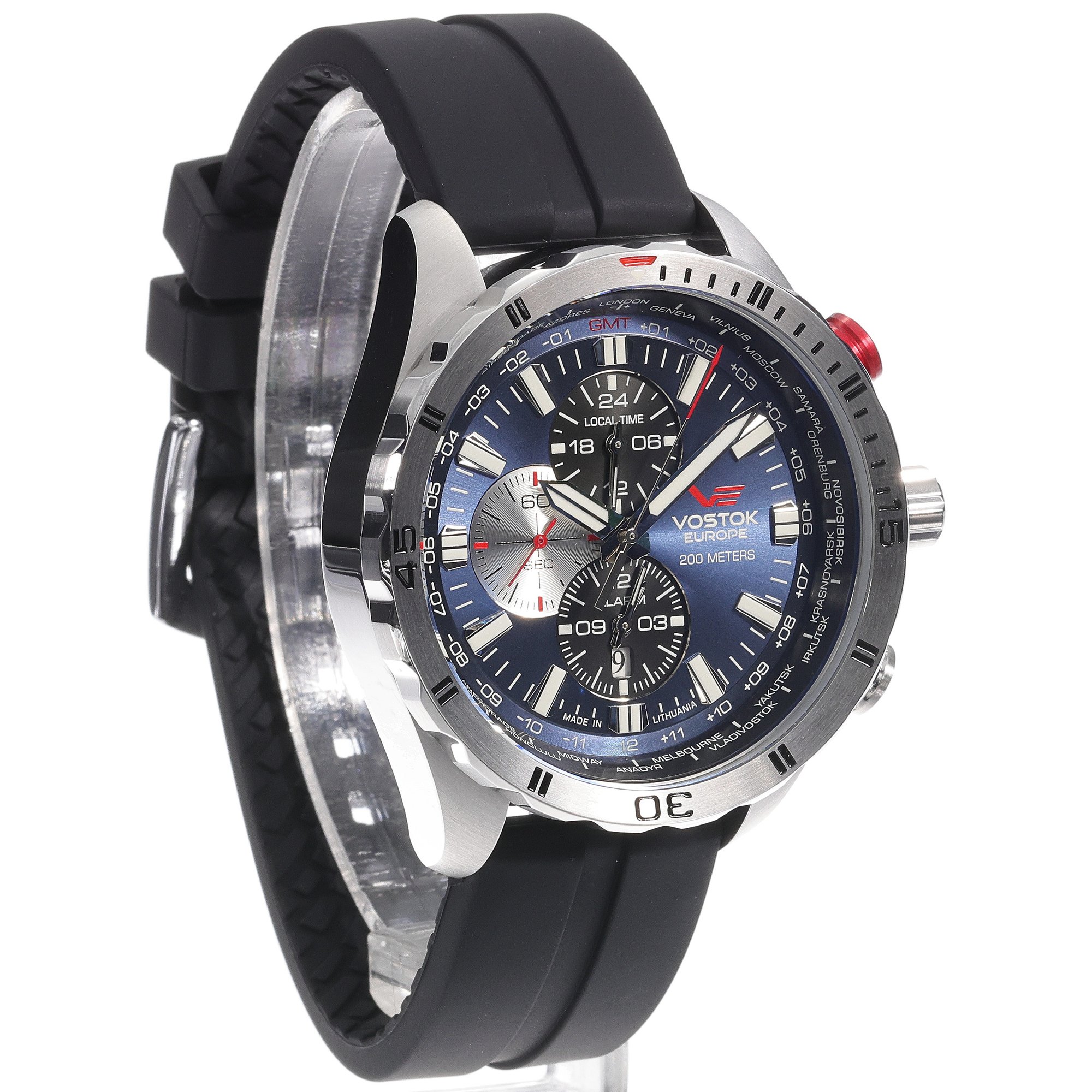 Vostok Europe YM26-320A652S męski zegarek Almaz pasek - miniatura 3