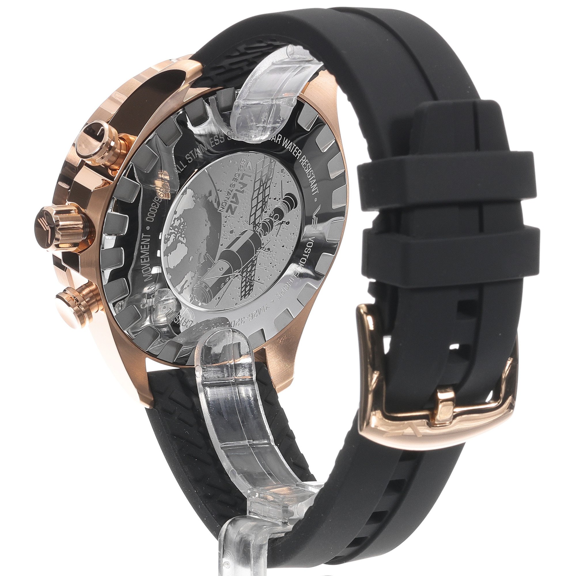 Vostok Europe YM26-320B653S Almaz Dual Time zegarek klasyczny Almaz - miniatura 4