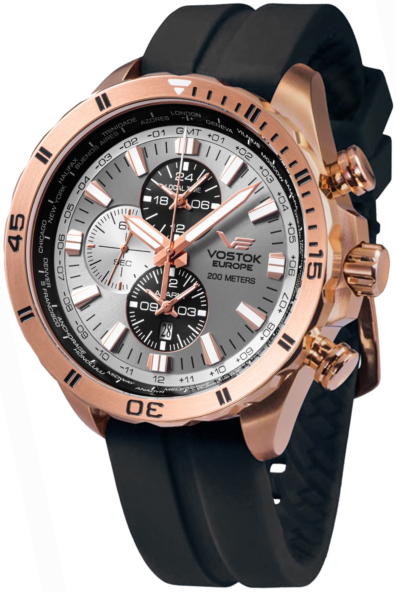 Vostok Europe YM26-320B653S zegarek męski Almaz - miniatura 6