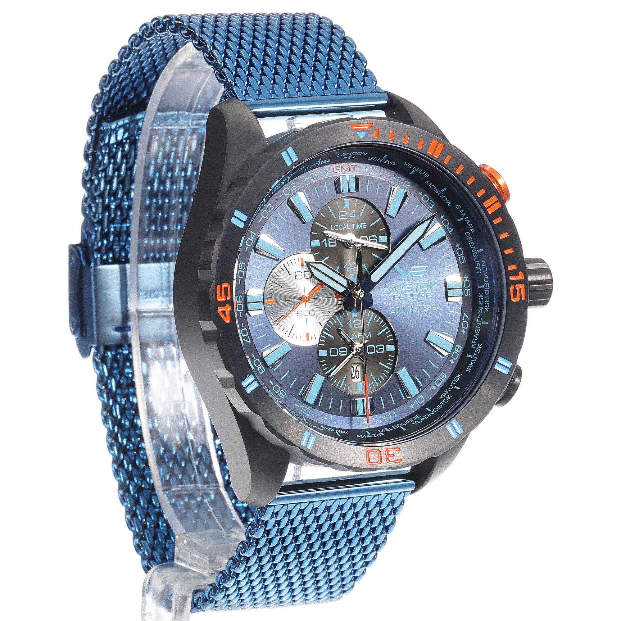 Vostok Europe YM26-320C654BBL zegarek męski Almaz - miniatura 3