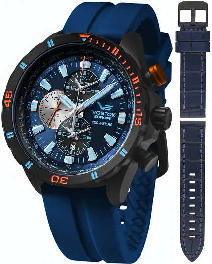 Vostok Europe YM26-320C654SBL Almaz Almaz Dual Time - zdjęcie 1