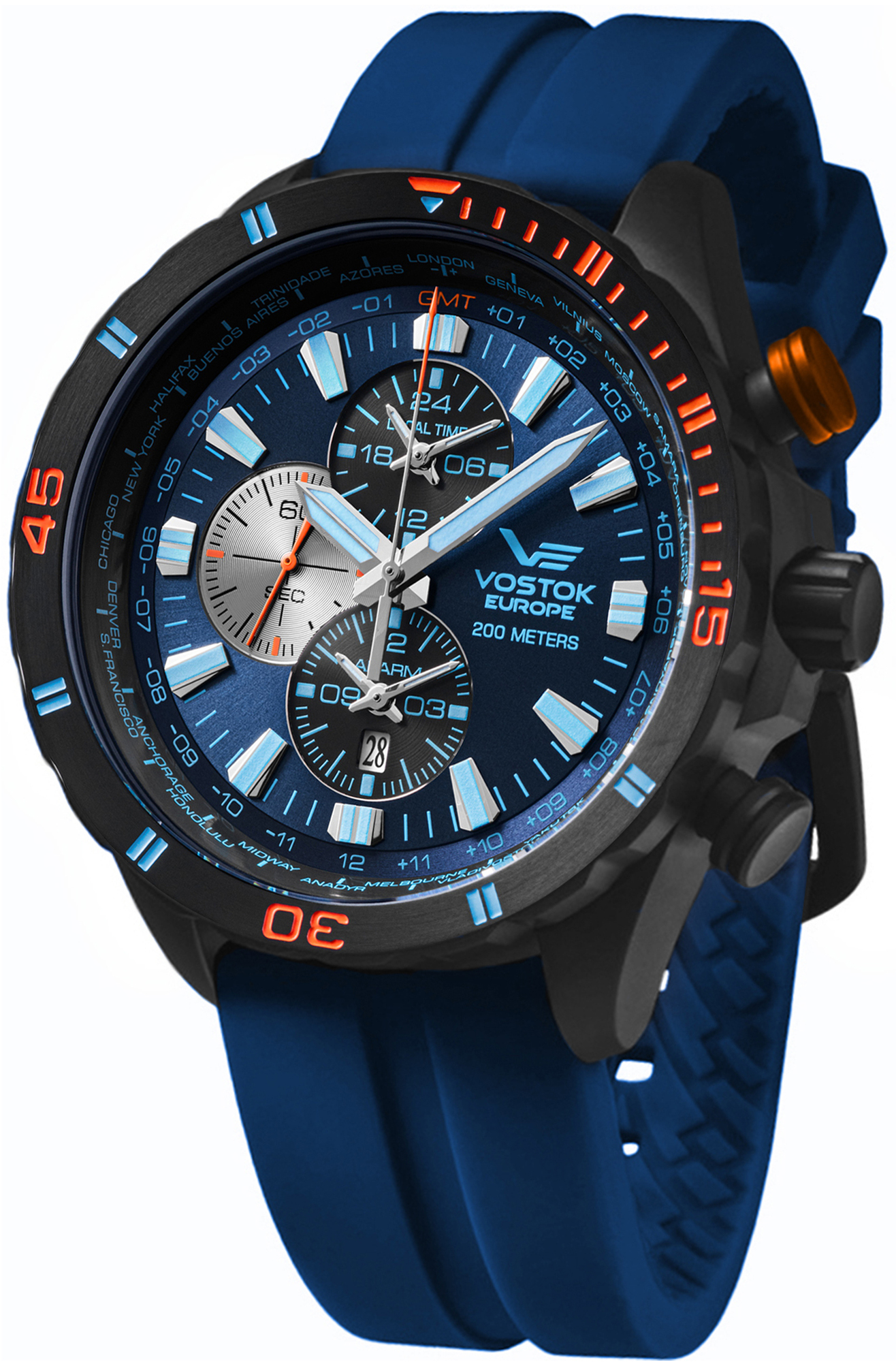 Vostok Europe YM26-320C654SBL zegarek męski Almaz - miniatura 6