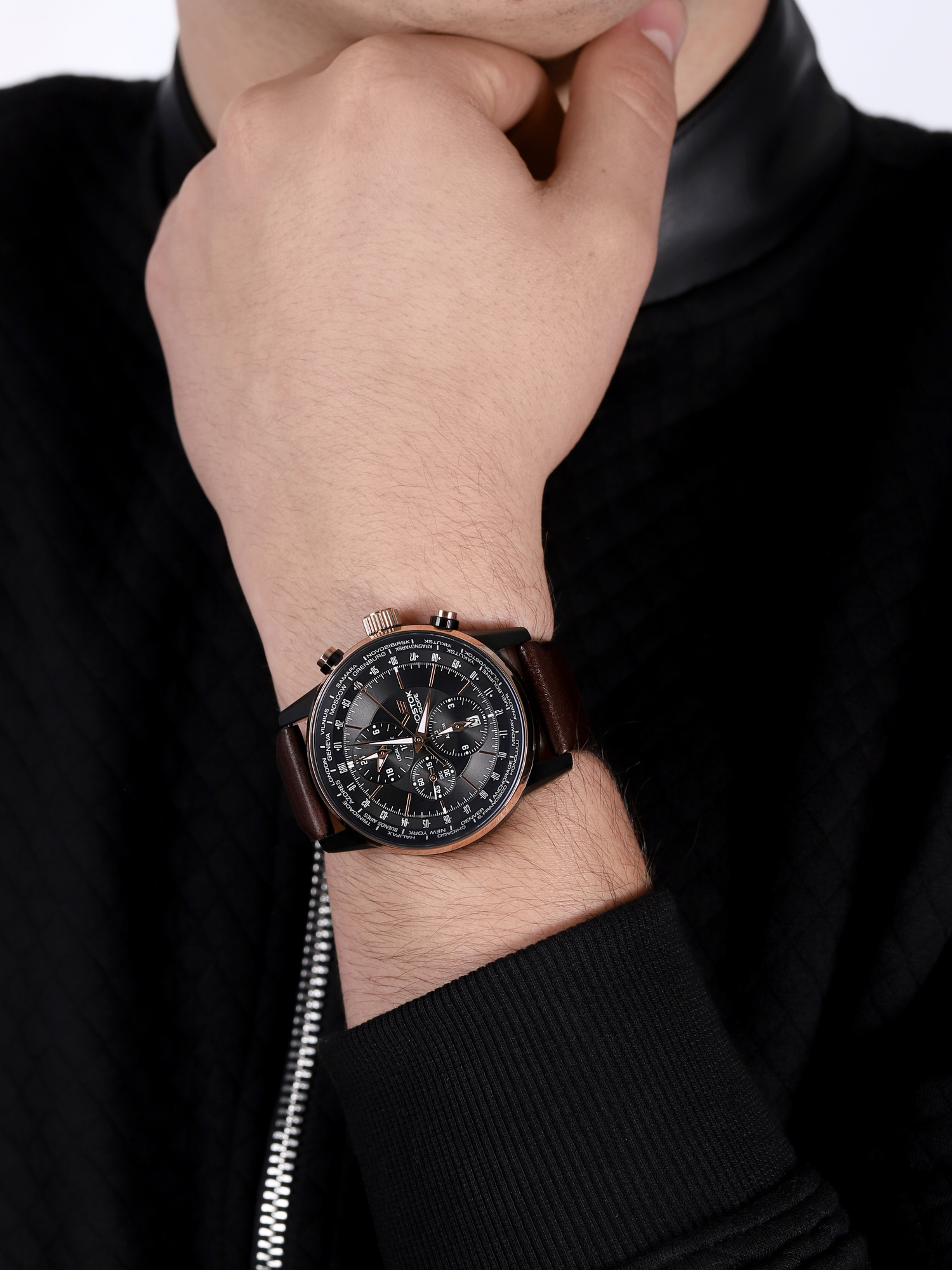 Vostok Europe YM26-5603255 Limousine Chrono zegarek klasyczny Limousine - miniatura 3