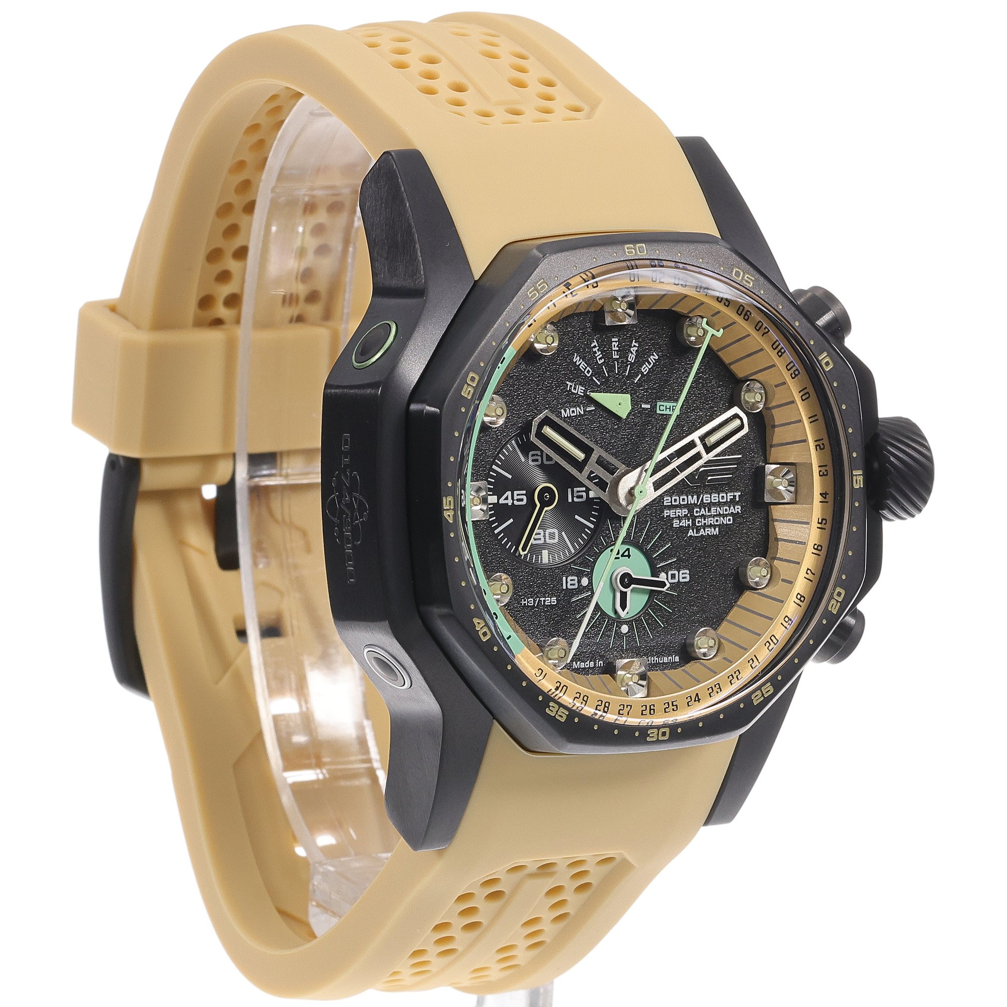 Vostok Europe YM86-640C697S Atomic Age Atomic Age Oppenheimer Line Multifunction zegarek męski sportowy mineralne utwardzane - miniatura 3