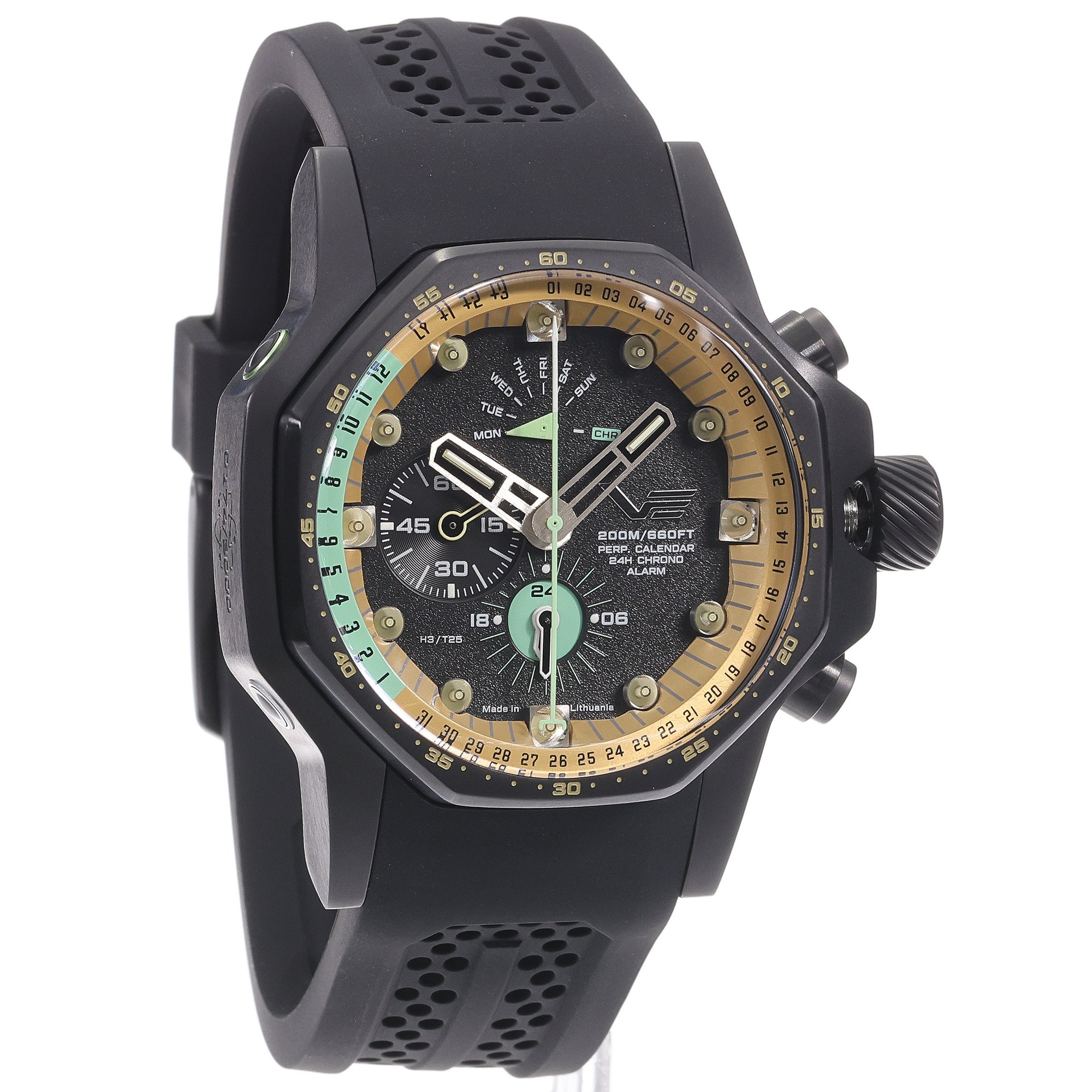 Vostok Europe YM86-640C697SB Atomic Age zegarek męski sportowy mineralne utwardzane - miniatura 3