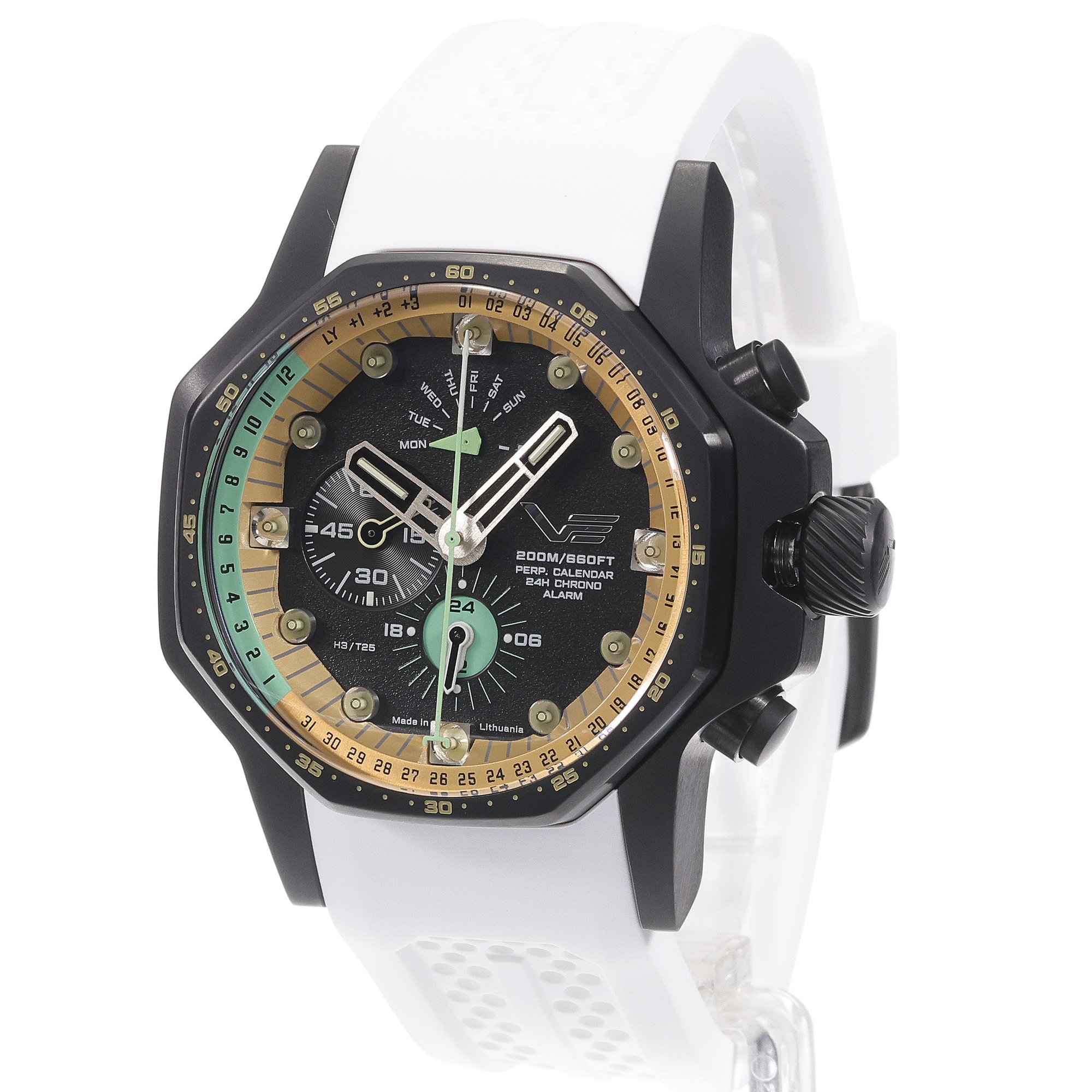 Vostok Europe YM86-640C697SW zegarek męski sportowy Atomic Age pasek - miniatura 2