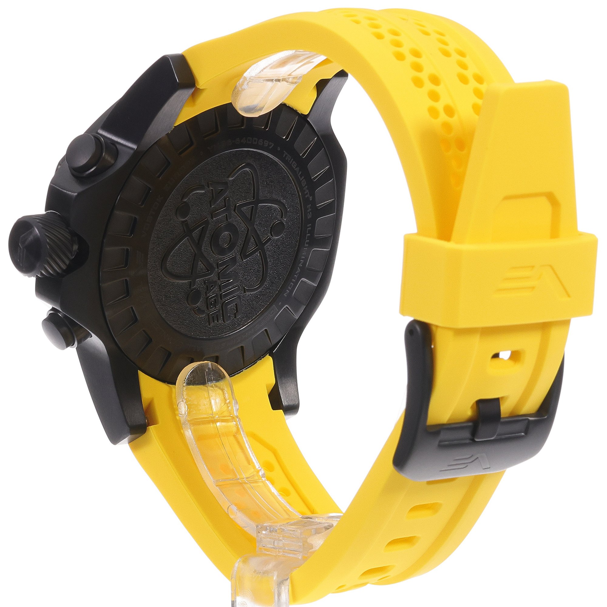 Vostok Europe YM86-640C697SY Atomic Age sportowy zegarek czarny - miniatura 4