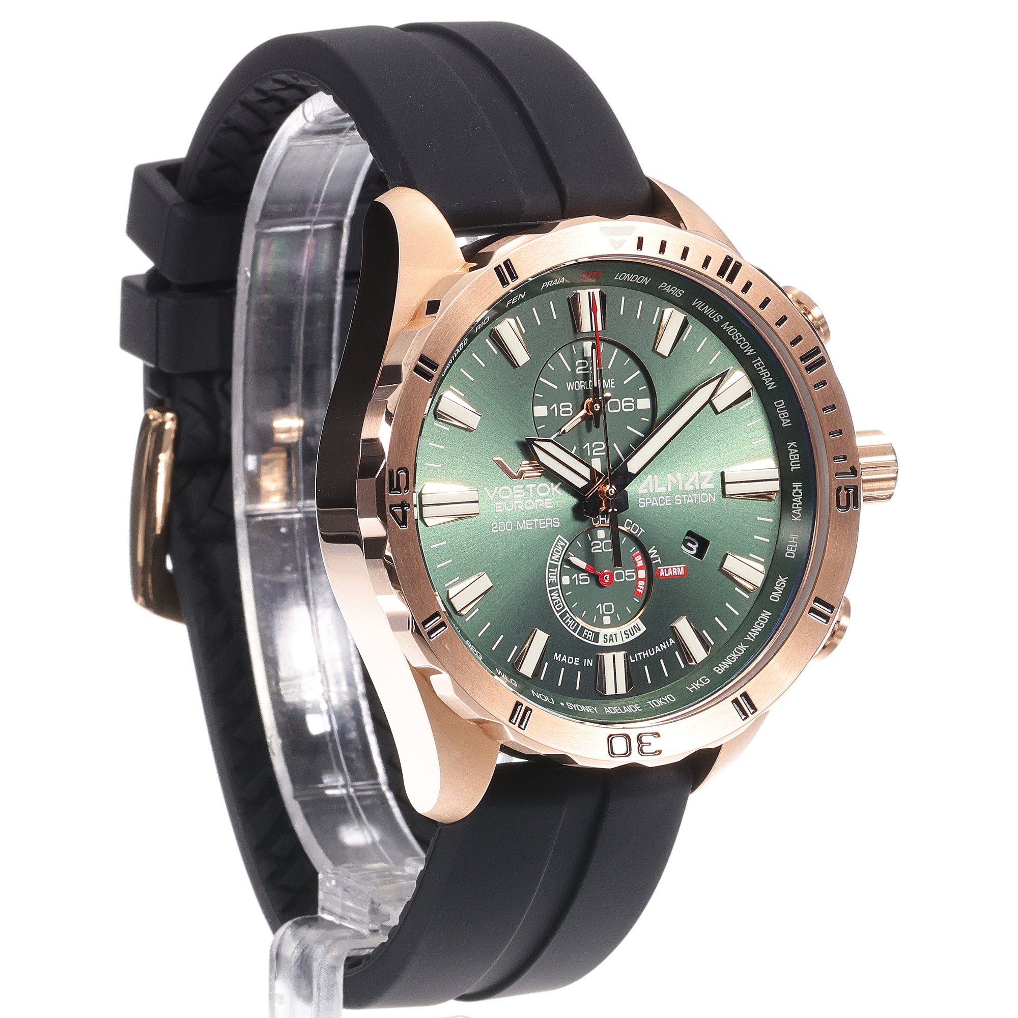 Vostok Europe YM8J-320B656S Almaz Multifunction zegarek klasyczny Almaz - miniatura 3