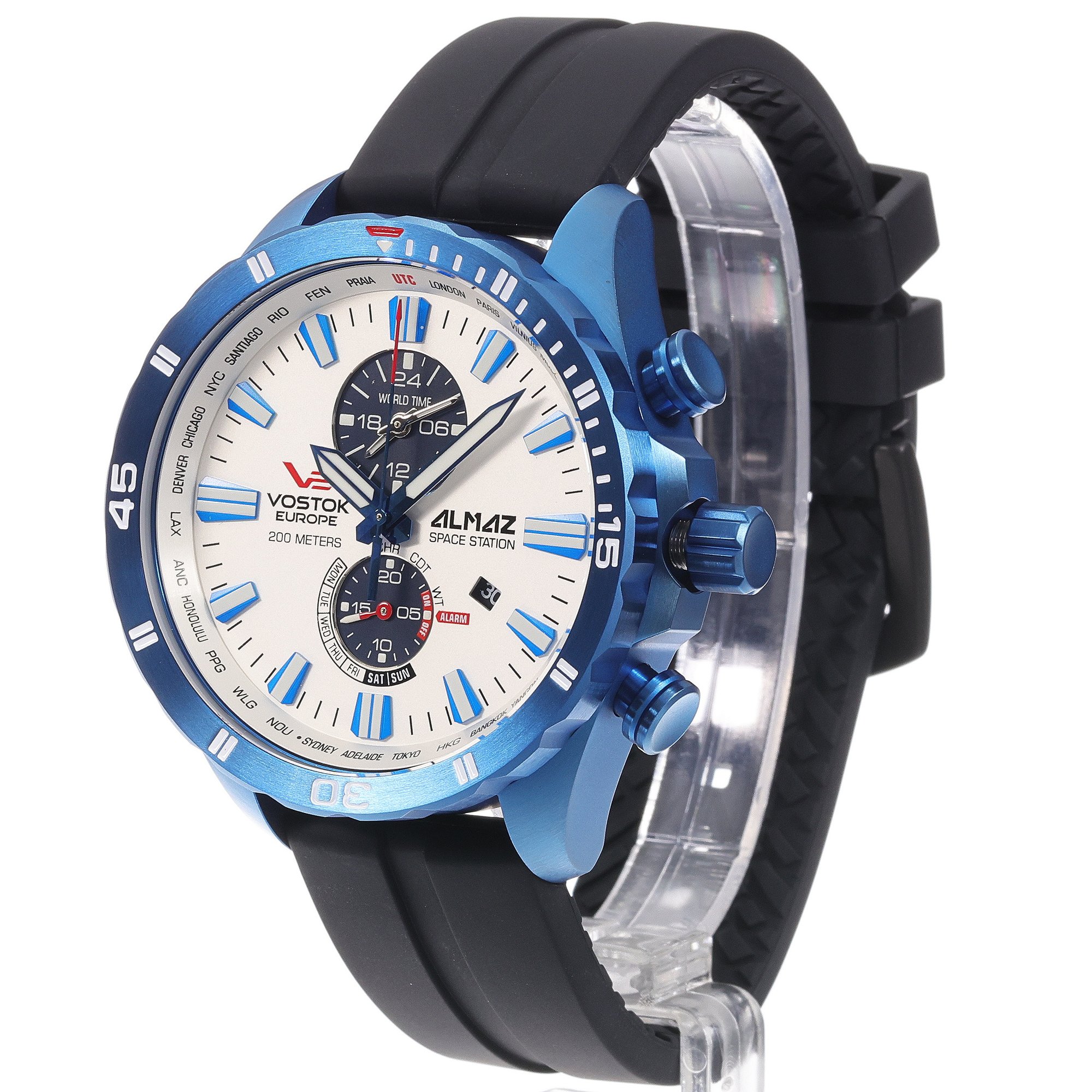 Vostok Europe YM8J-320D657S Almaz Multifunction zegarek klasyczny Almaz