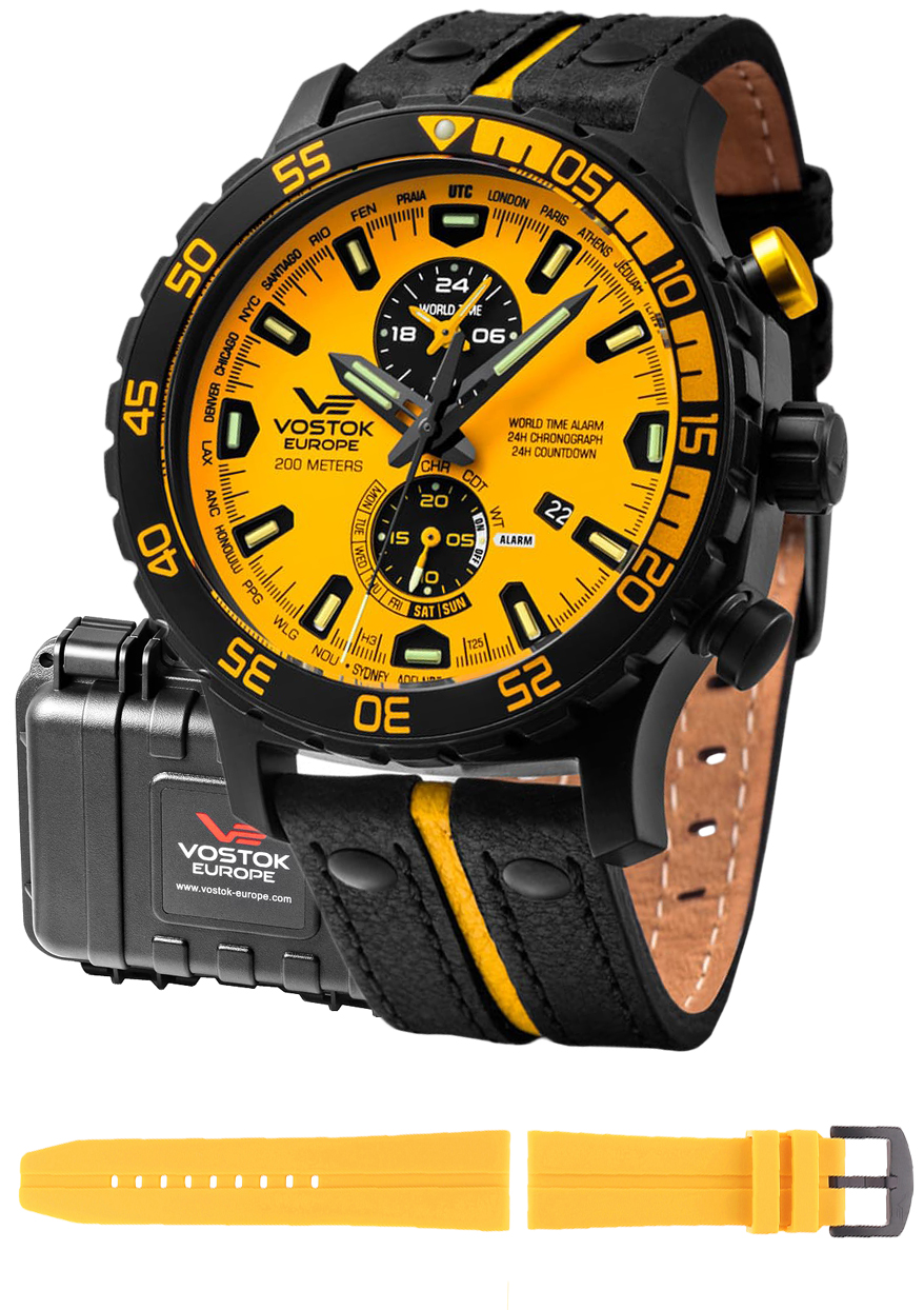 Vostok Europe Expedition Everest Underground Multifunction YM8J-597C548
