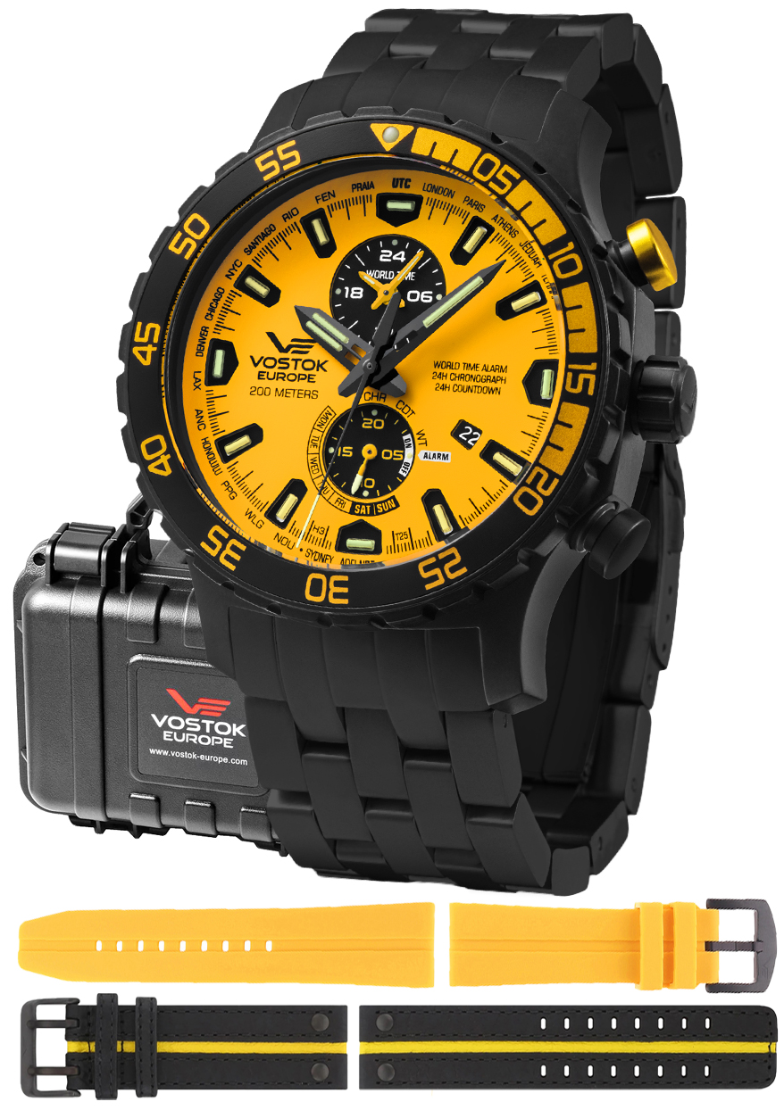 Vostok Europe Expedition Everest Underground Multifunction YM8J-597C548B