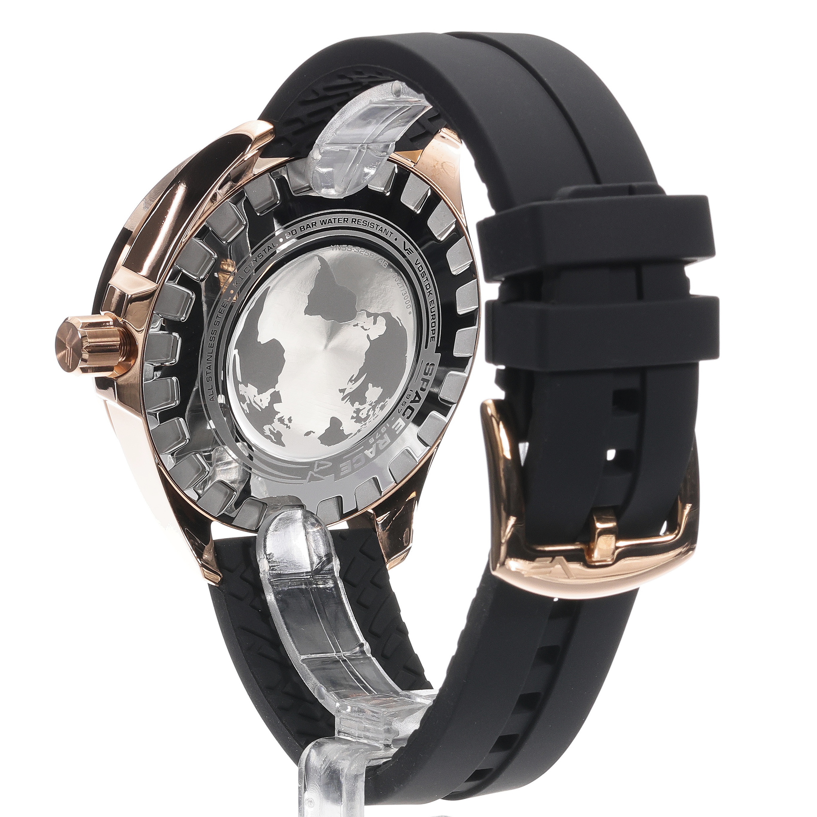 Vostok Europe YN55-325B746SB męski zegarek Space Race pasek - miniatura 3