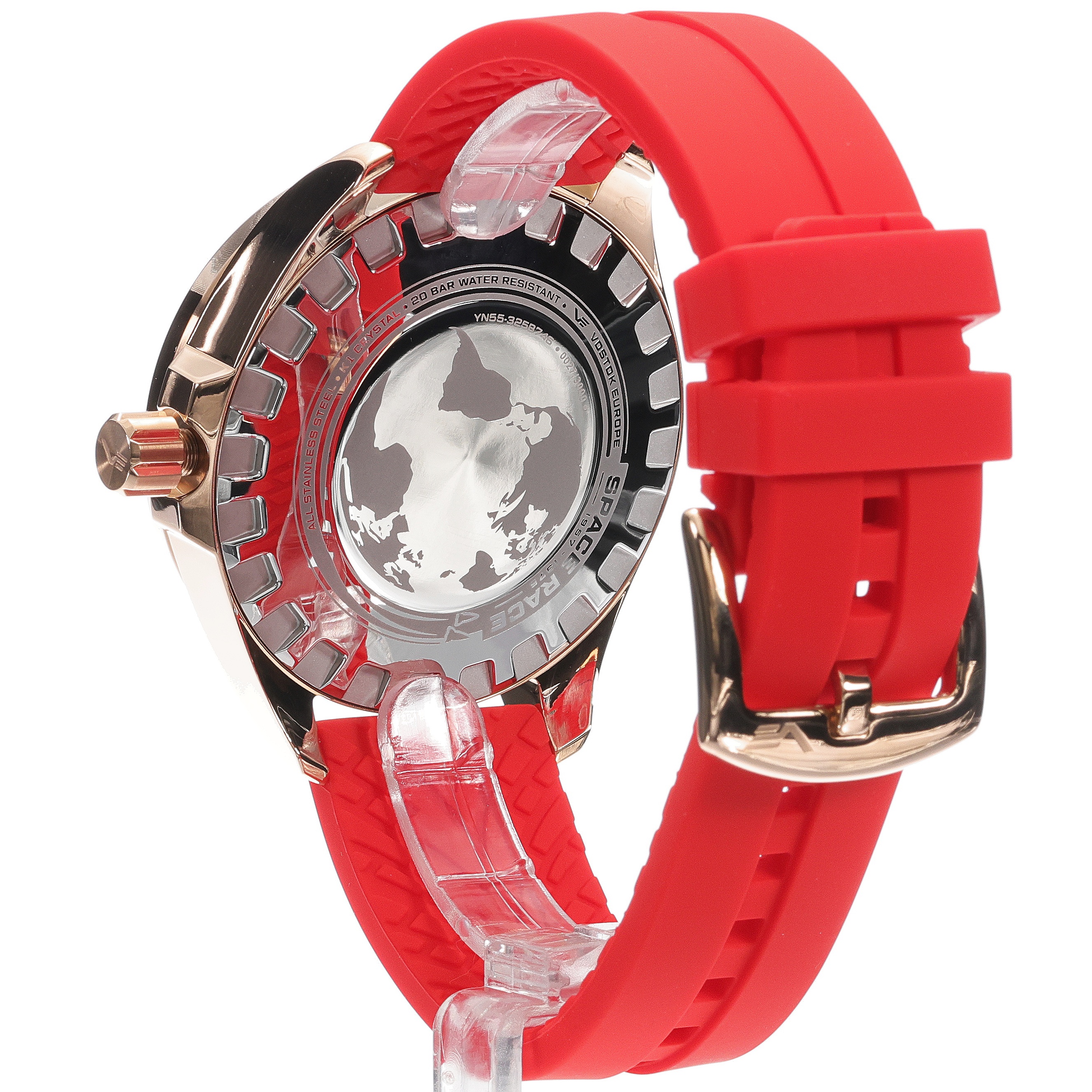 Vostok Europe YN55-325B746SR męski zegarek Space Race pasek - miniatura 3