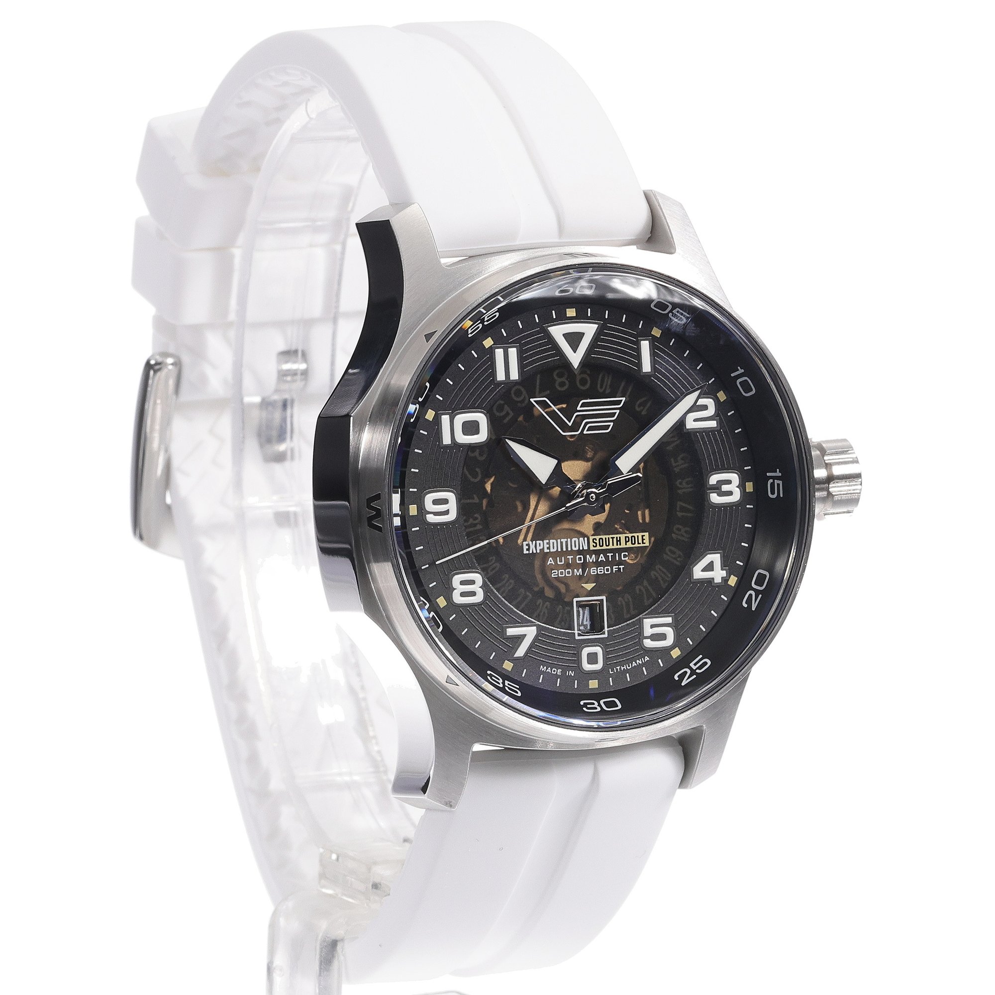 Vostok Europe YN55-592A758SW męski zegarek Expedition pasek - miniatura 3