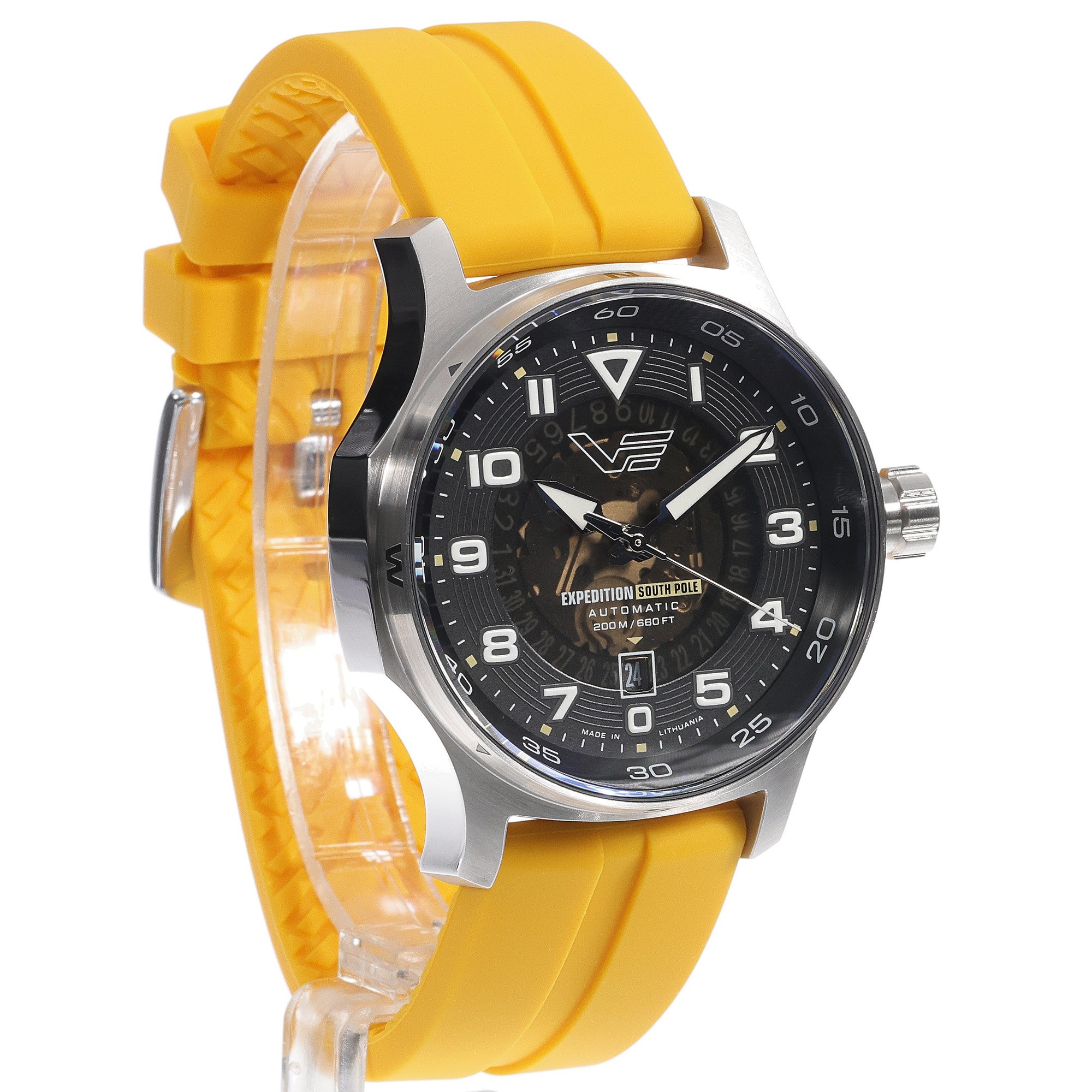 Vostok Europe YN55-592A758SY męski zegarek Expedition pasek - miniatura 3