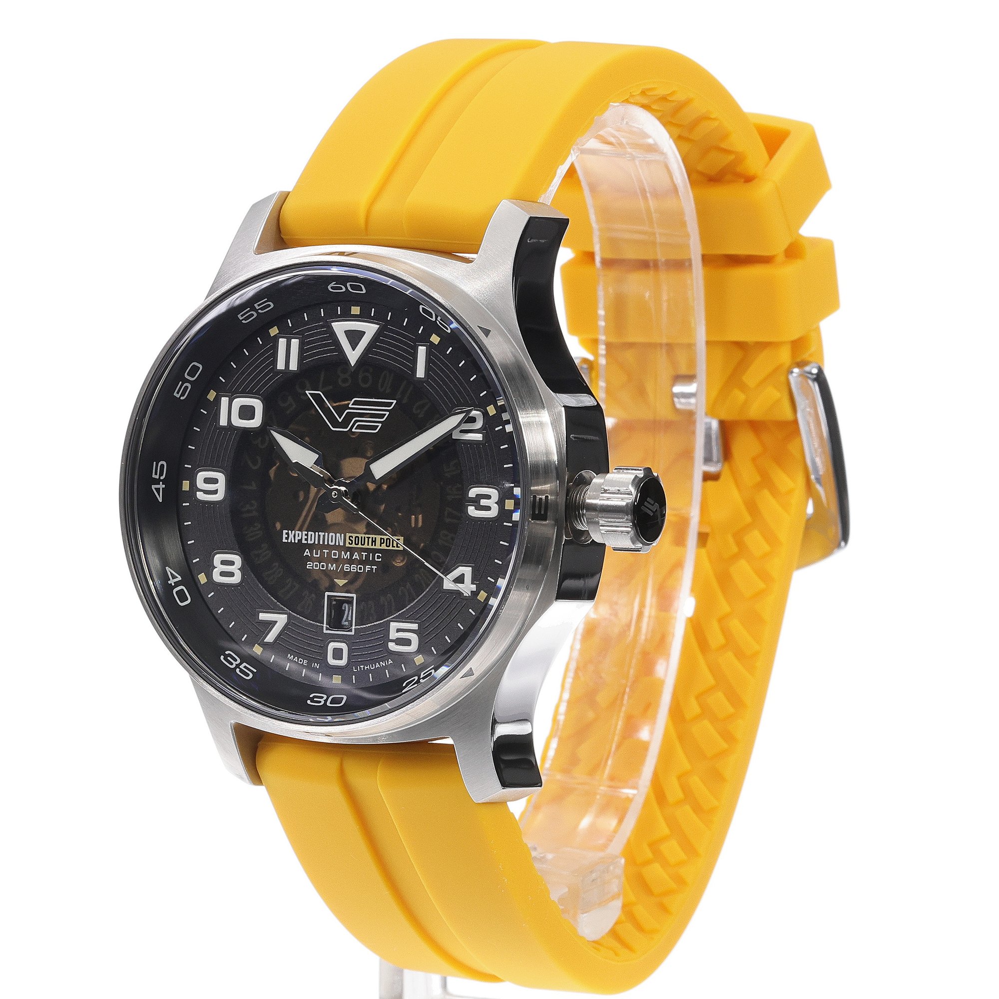 Vostok Europe YN55-592A758SY męski zegarek Expedition pasek - miniatura 5