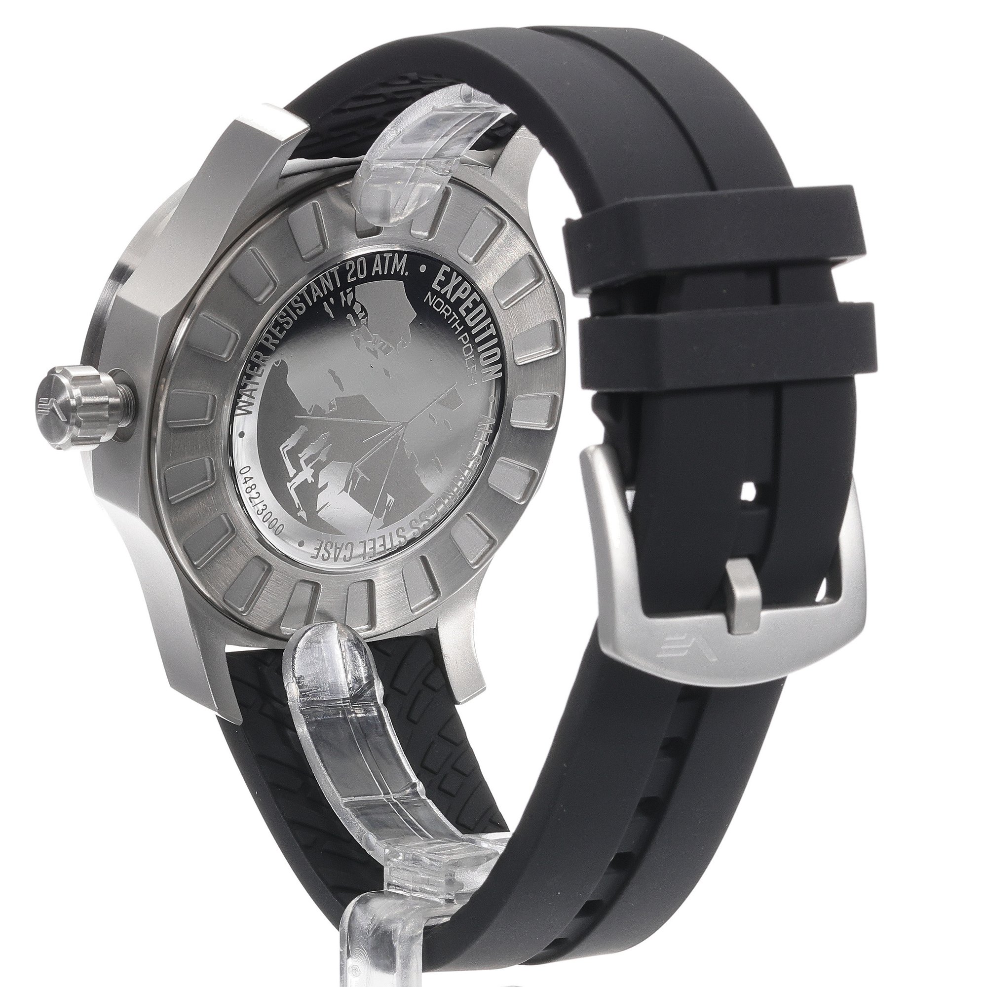 Vostok Europe YN55-595A639S męski zegarek Expedition pasek - miniatura 4