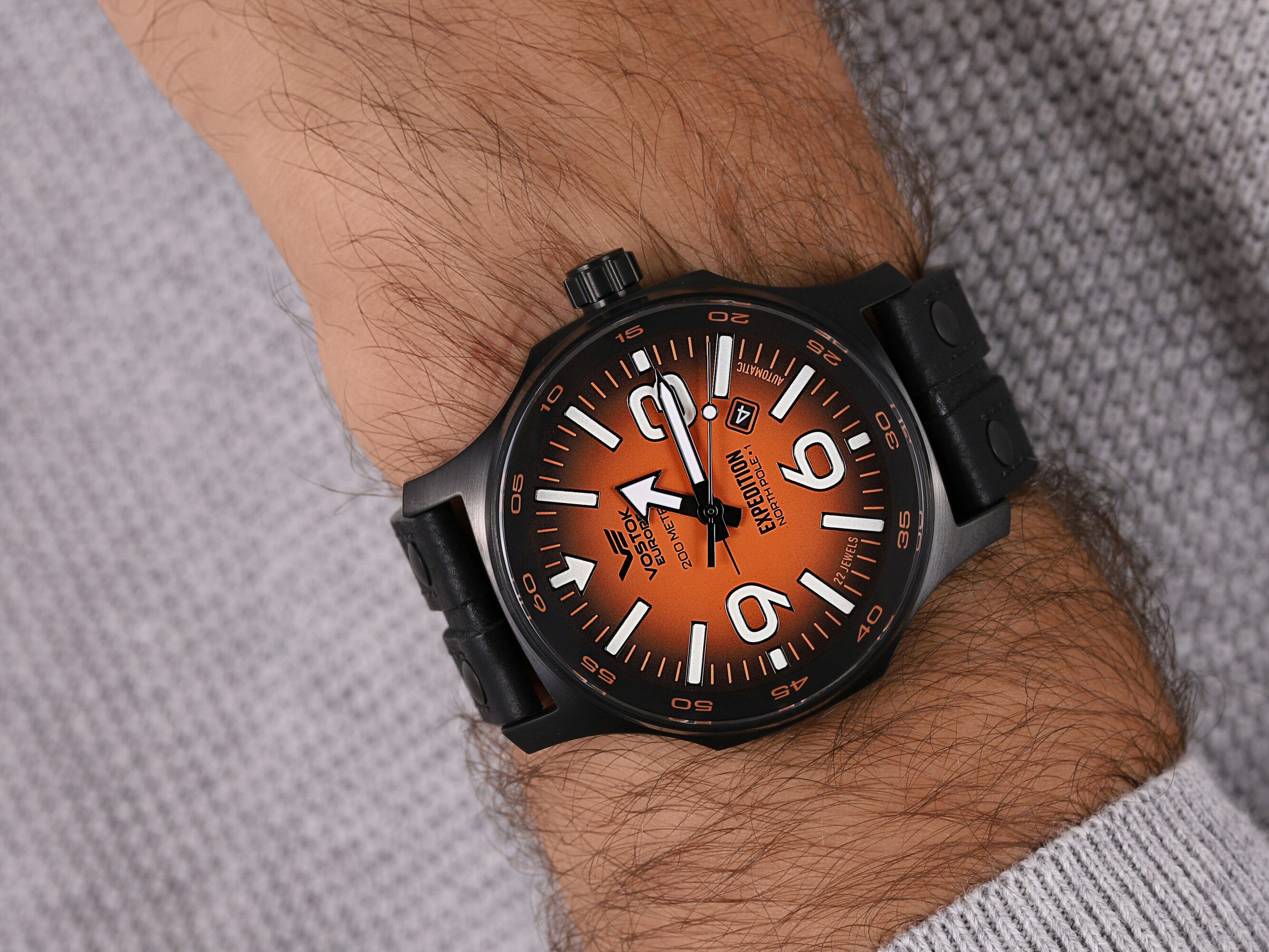 Vostok Europe YN55-595C640 zegarek męski Expedition - miniatura 8