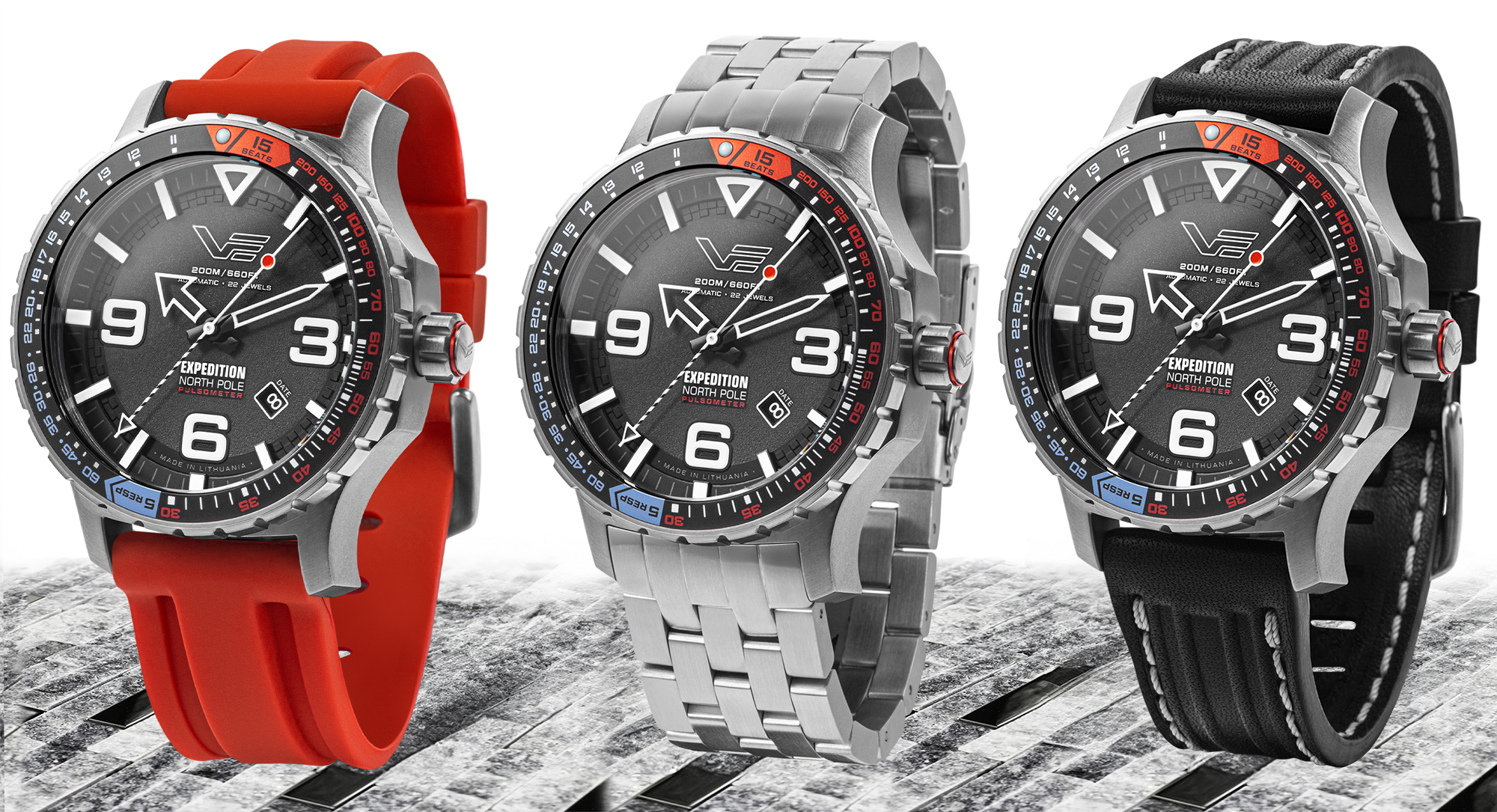 Vostok Europe YN55-597A729B zegarek męski Expedition - miniatura 2
