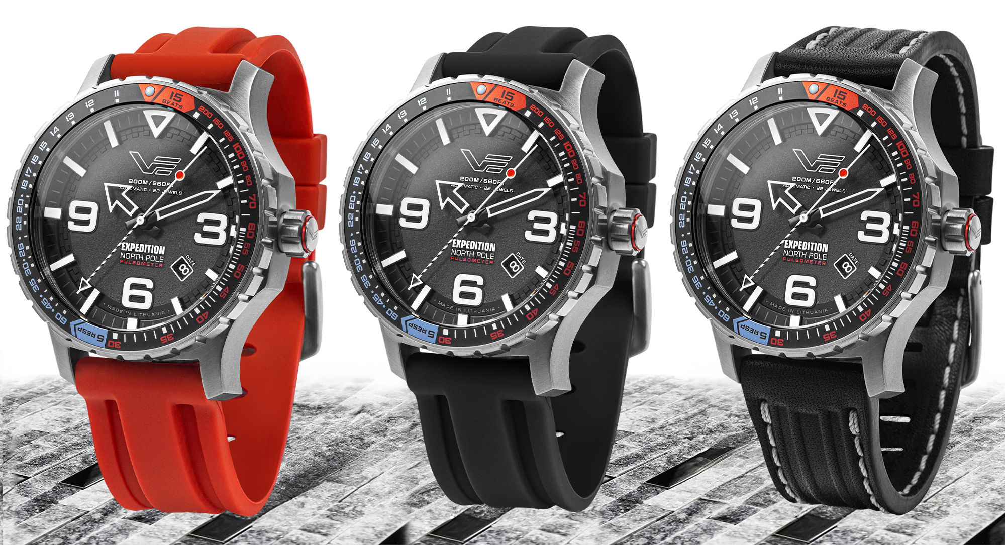 Vostok Europe YN55-597A729SB zegarek męski Expedition - miniatura 2
