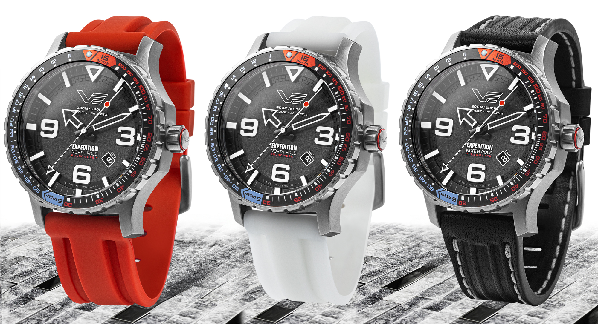 Vostok Europe YN55-597A729SW zegarek męski Expedition - miniatura 2