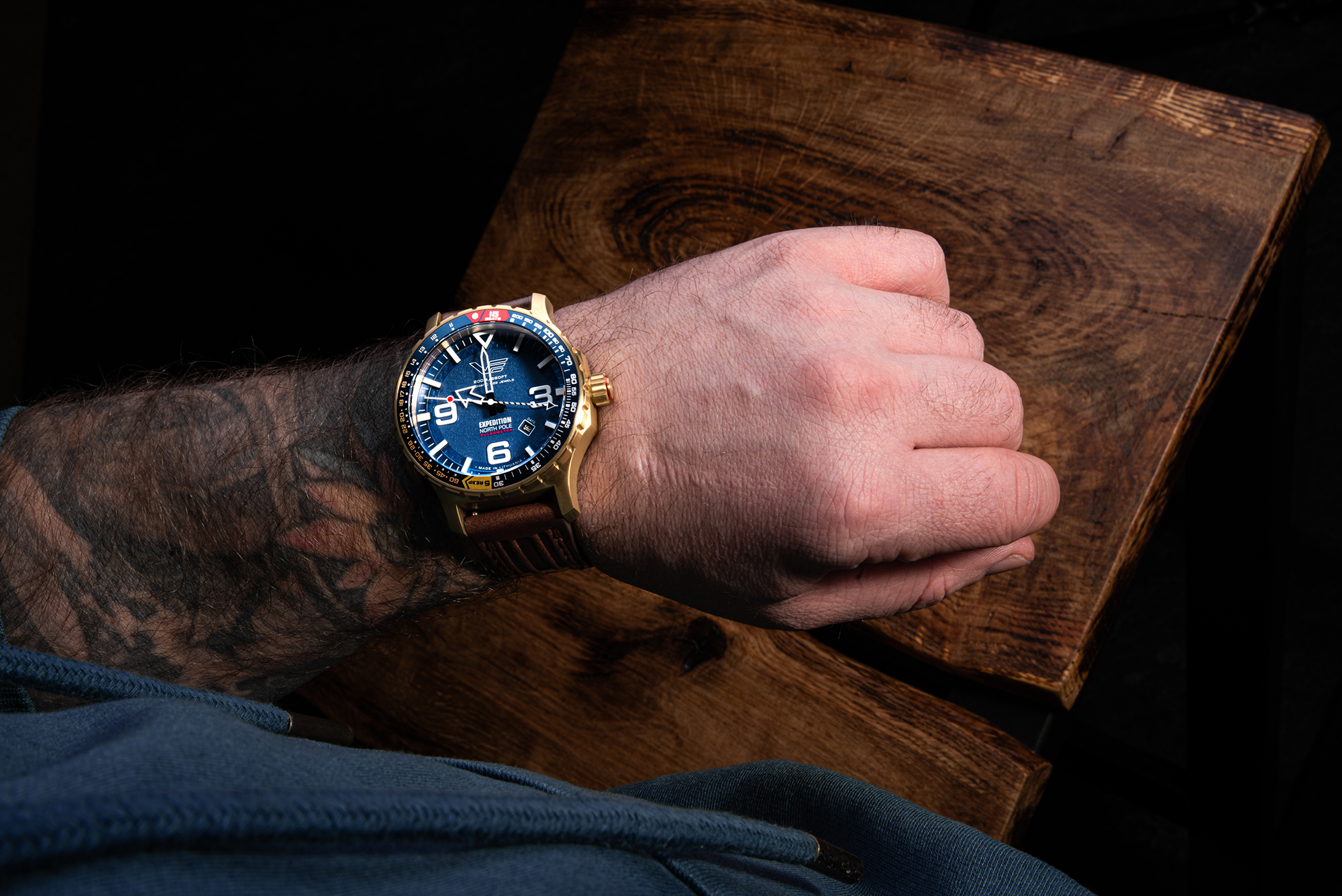 Vostok Europe YN55-597B730 zegarek męski Expedition