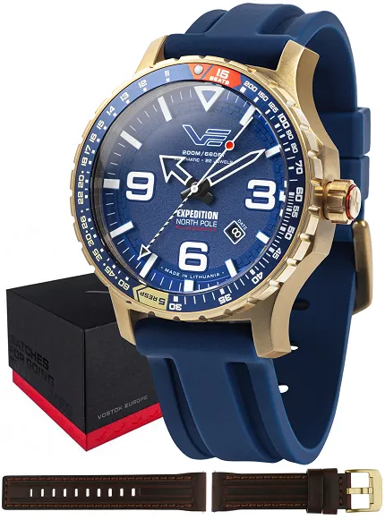 Vostok Europe YN55-597B730S Expedition Expedition North Pole 1 Polar Sun Automatic 47mm - zdjęcie 1