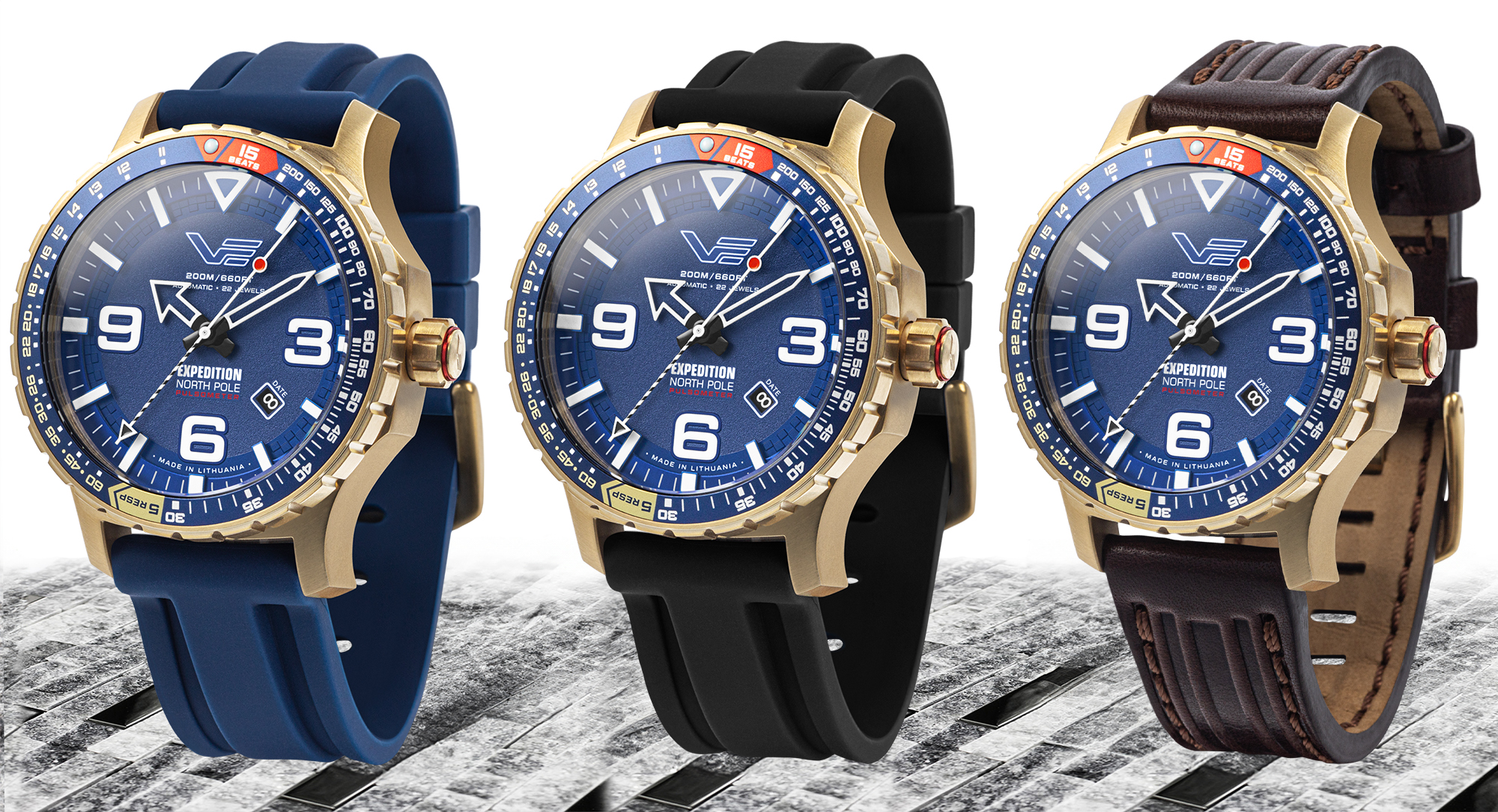 Vostok Europe YN55-597B730SB zegarek męski Expedition - miniatura 2