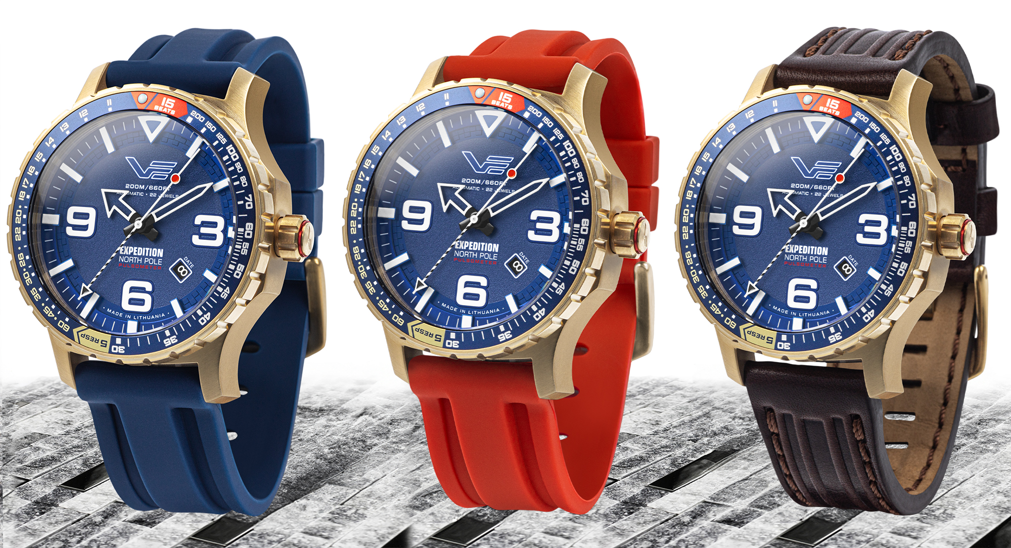 Vostok Europe YN55-597B730SR zegarek męski Expedition - miniatura 2