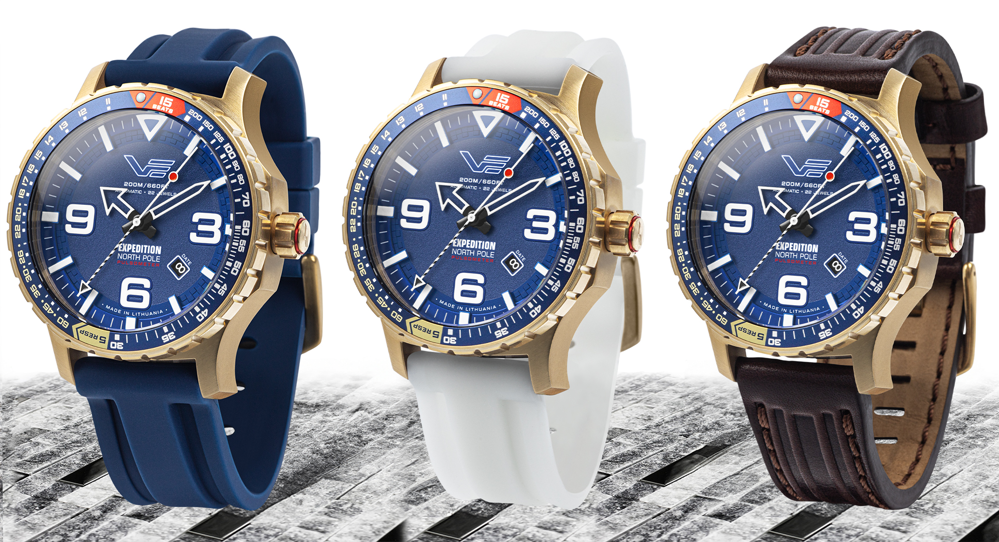 Vostok Europe YN55-597B730SW zegarek męski Expedition - miniatura 2