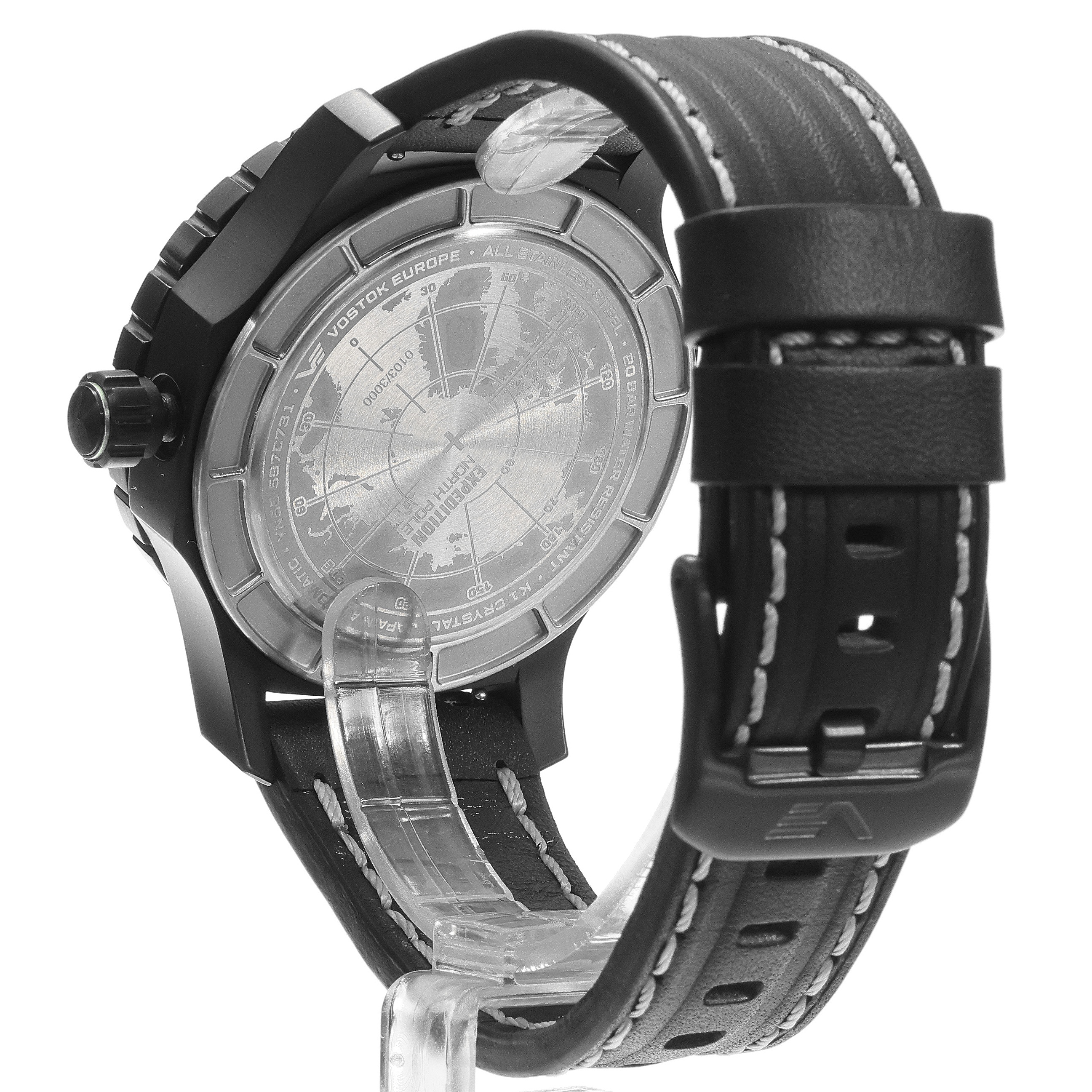 Vostok Europe YN55-597C731 zegarek męski Expedition czarny