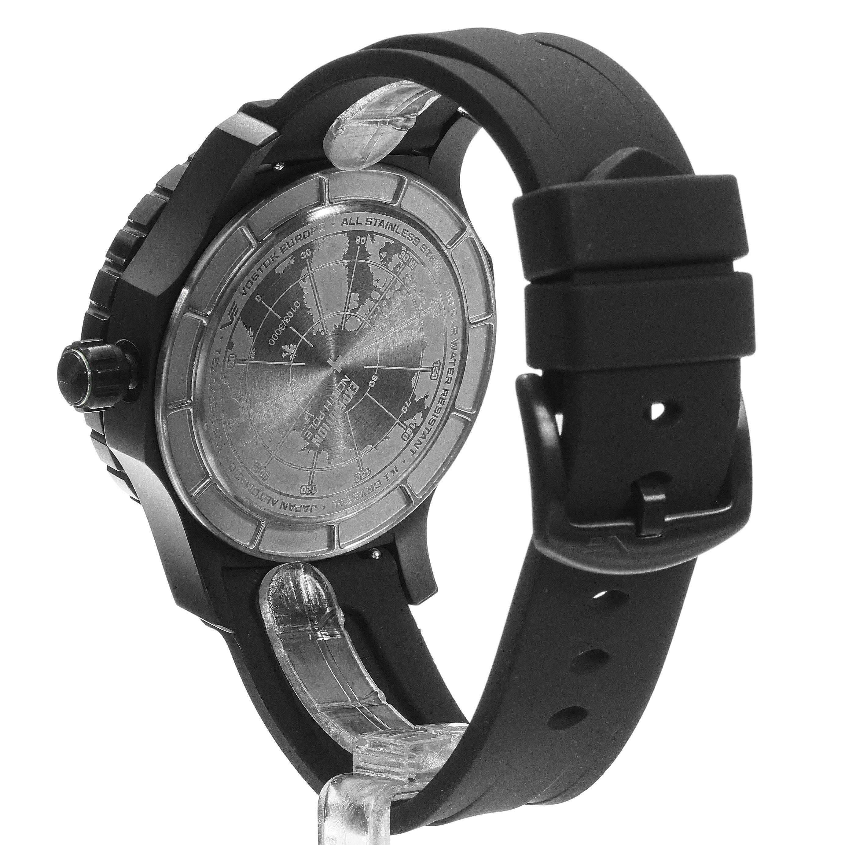 Vostok Europe YN55-597C731S Expedition North Pole 1 Polar Night Automatic 47mm zegarek typudiver Expedition - miniatura 4