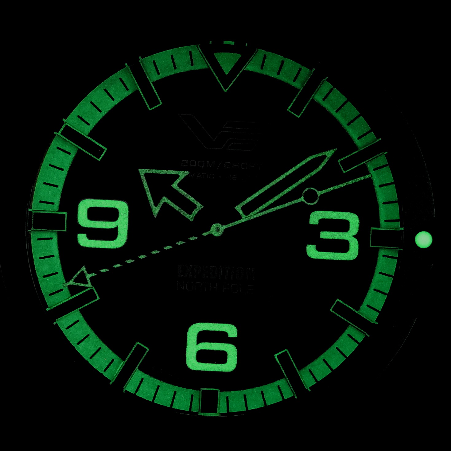 Vostok Europe YN55-597C731S zegarek czarny typudiver Expedition pasek - miniatura 5