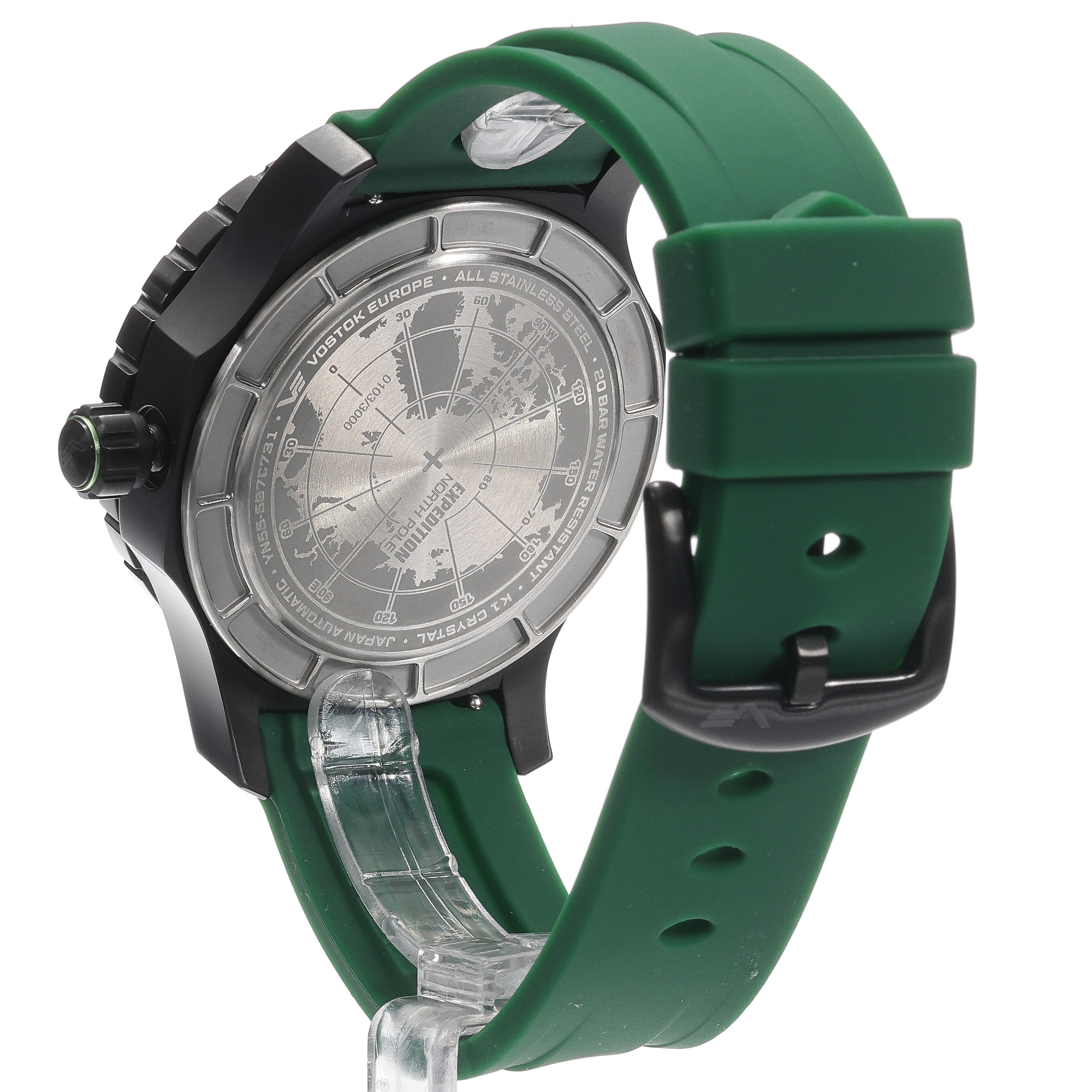 Vostok Europe YN55-597C731SG męski zegarek Expedition pasek - miniatura 3
