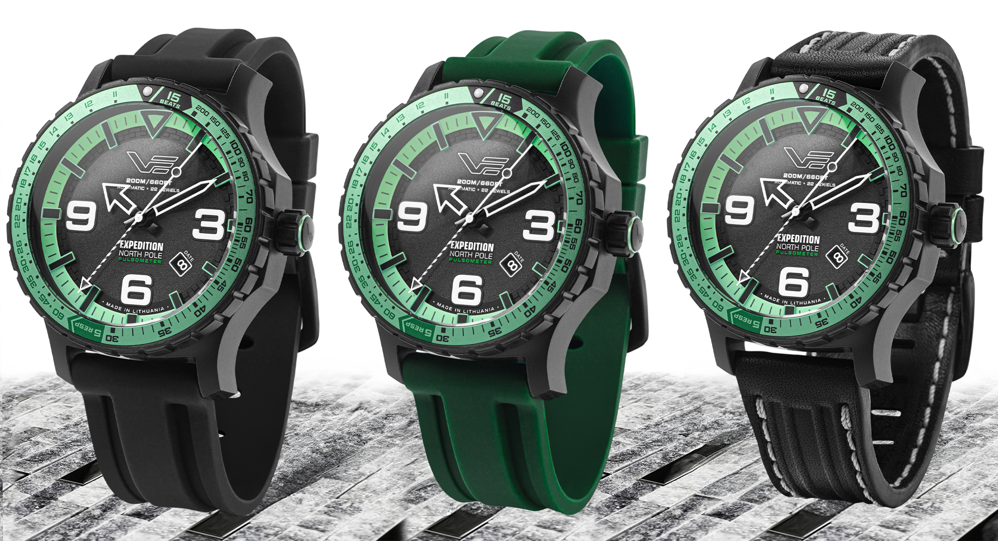 Vostok Europe YN55-597C731SG zegarek męski Expedition - miniatura 2
