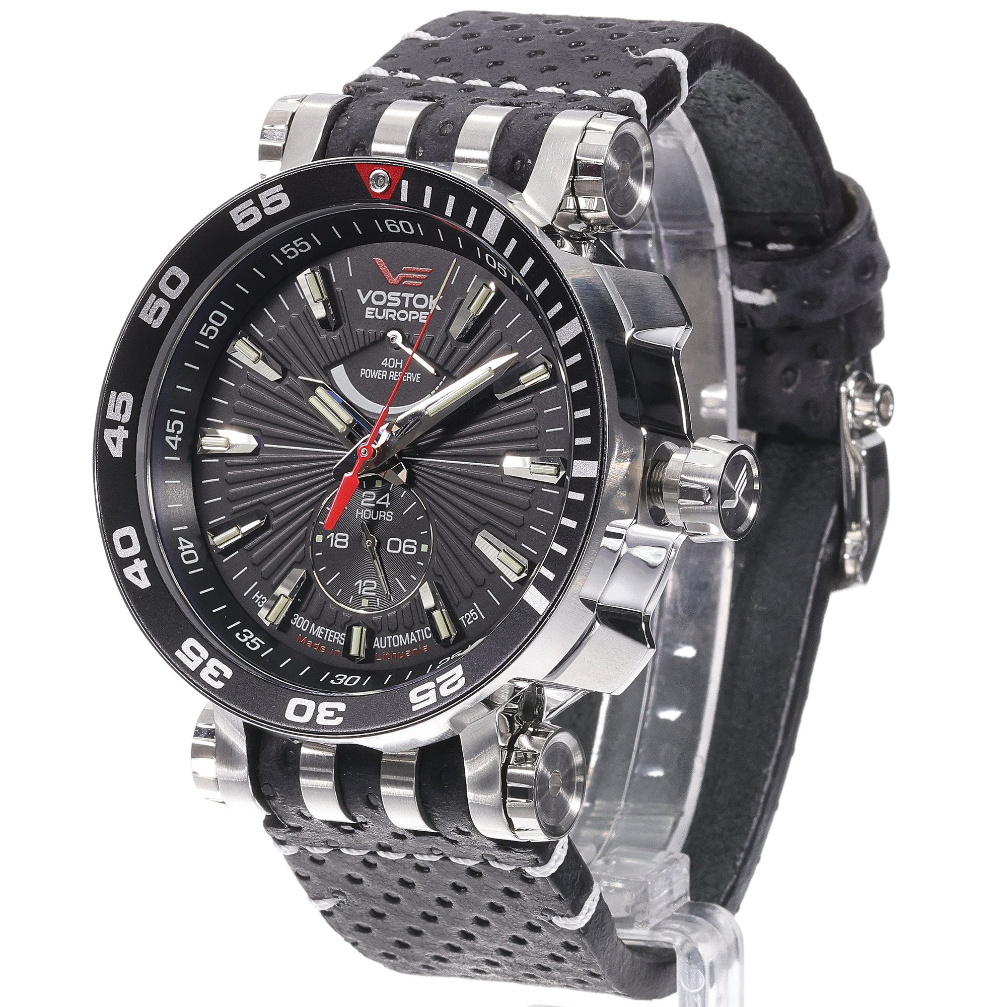 Vostok Europe YN84-575A538 Energia Rocket Energia Rocket Automatic zegarek męski klasyczny mineralne utwardzane