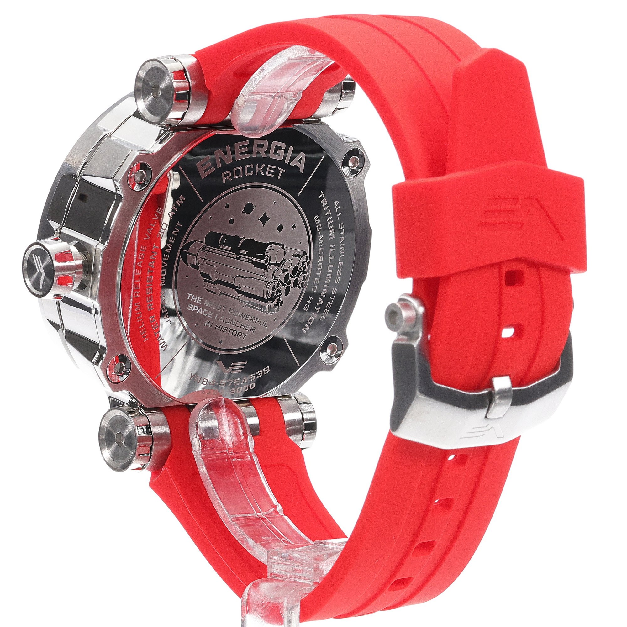 Vostok Europe YN84-575A538SR Energia Rocket Automatic zegarek klasyczny Energia Rocket - miniatura 4