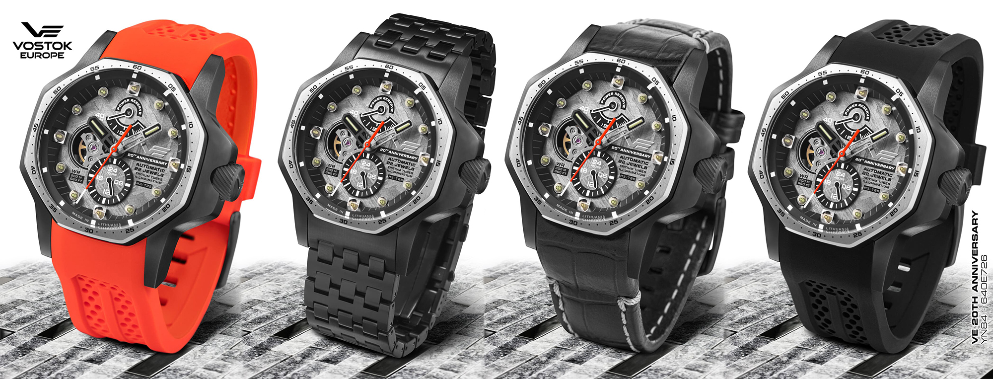 Vostok Europe YN84-640E726 Atomic Age zegarek męski - miniatura 2