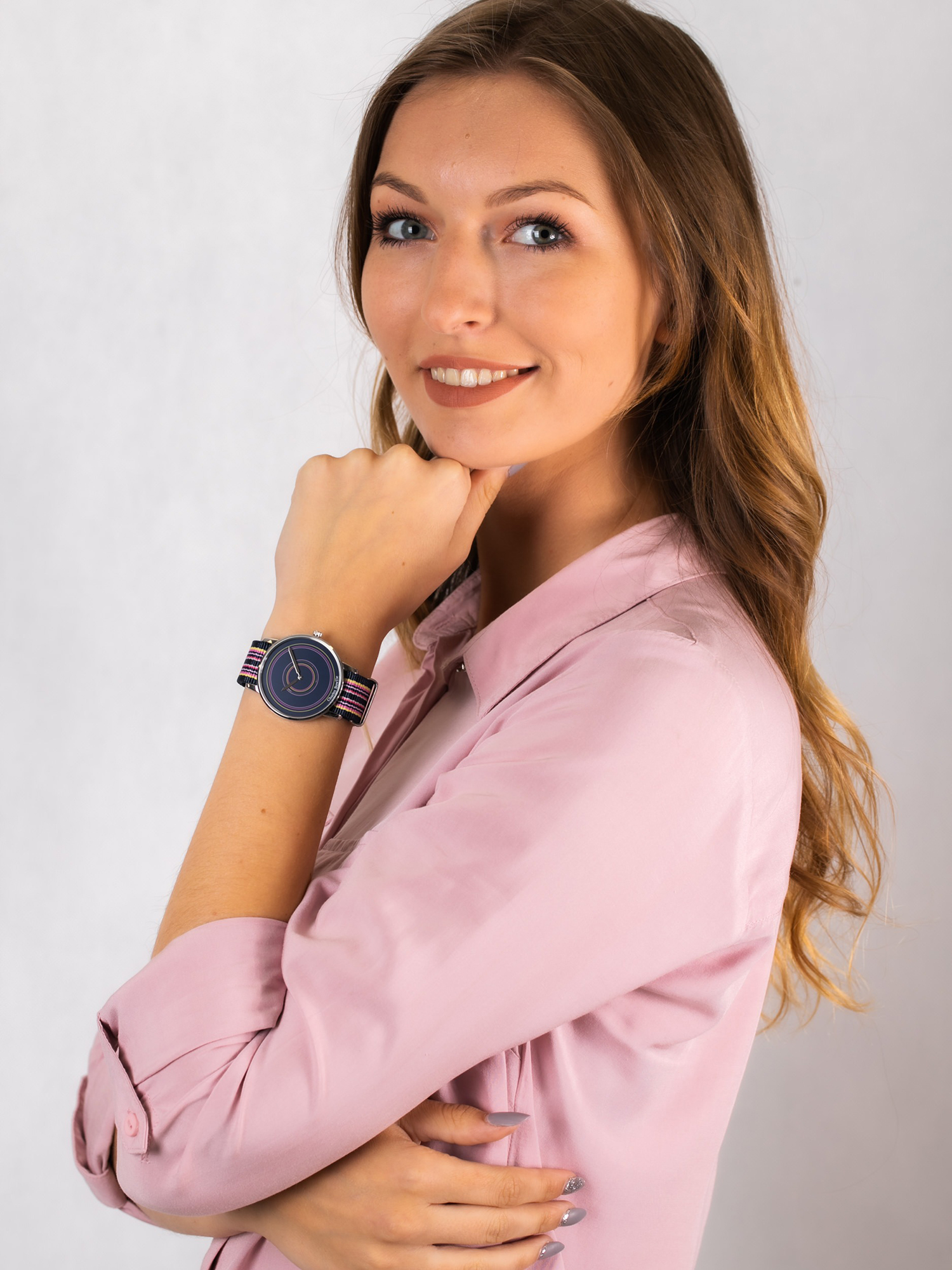 WELSANB2 zegarek fashion-modowy Roundel Collection