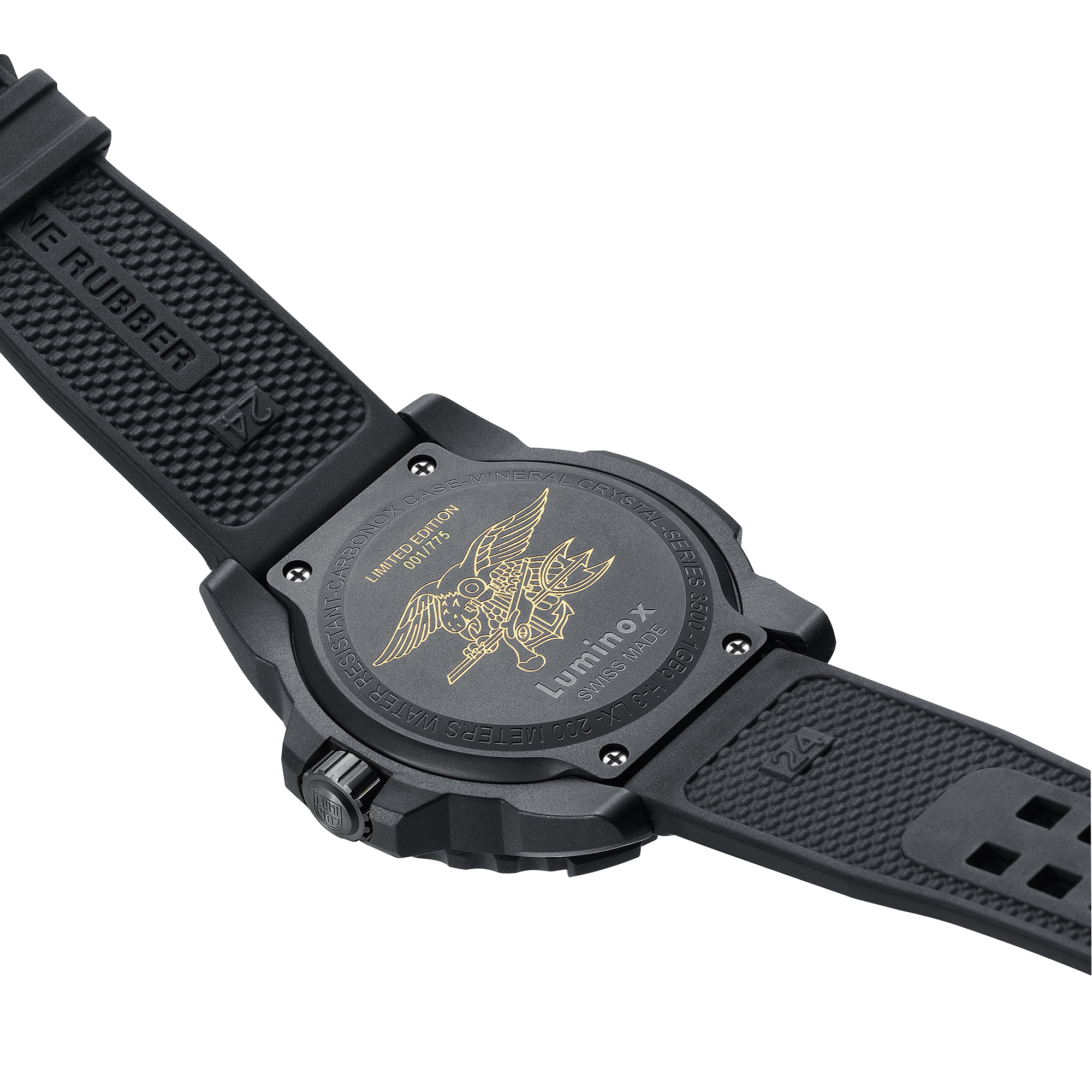 XS3501BOAL Navy SEAL 3500 Series ALL IN ALL THE TIME Limited Edition Sea Series klasyczny zegarek czarny - miniatura 5