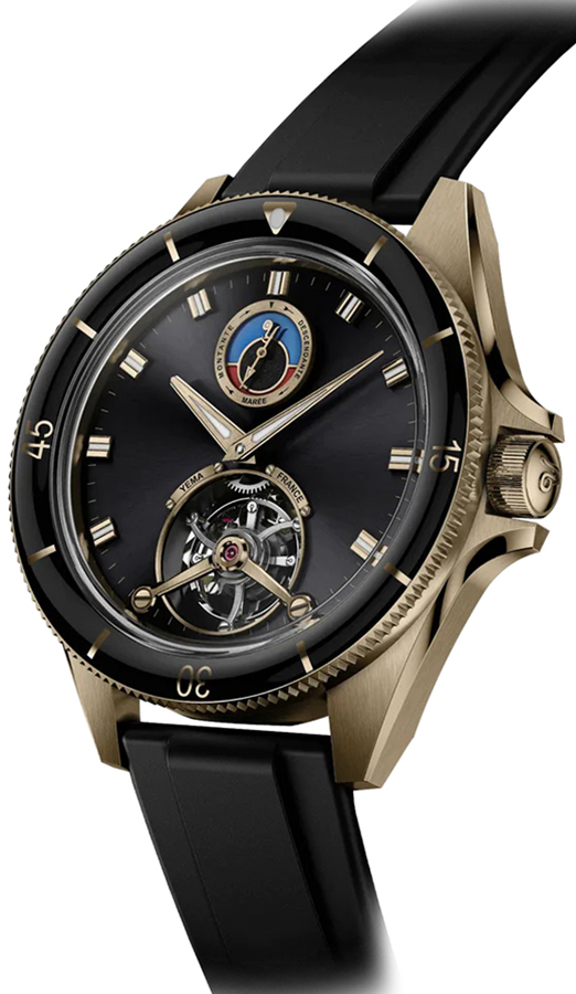 Yema YACHTINGRAF BRONZE TOURBILLON MAREOGRAPHE 75TH ANNIVERSARY LIMITED EDITION 37.33.66.ZN.U6