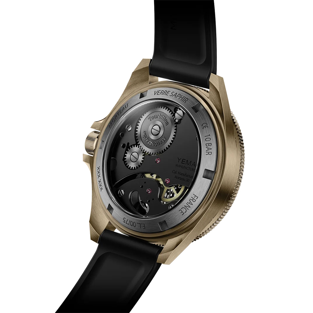 Yema 373366ZNU6 Bronze YACHTINGRAF BRONZE TOURBILLON MAREOGRAPHE 75TH ANNIVERSARY LIMITED EDITION zegarek męski - miniatura 2