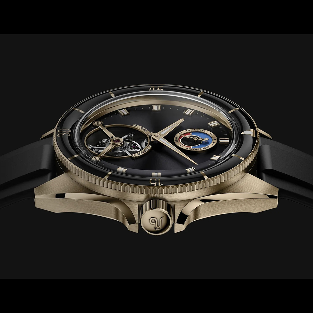 Yema 373366ZNU6 zegarek męski Bronze - miniatura 7
