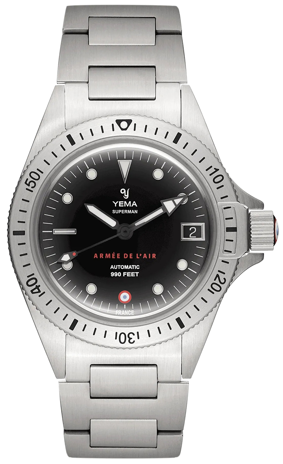 Yema UPERMAN FRENCH AIR FORCE STEEL LIMITED EDITION YAA41-AMS
