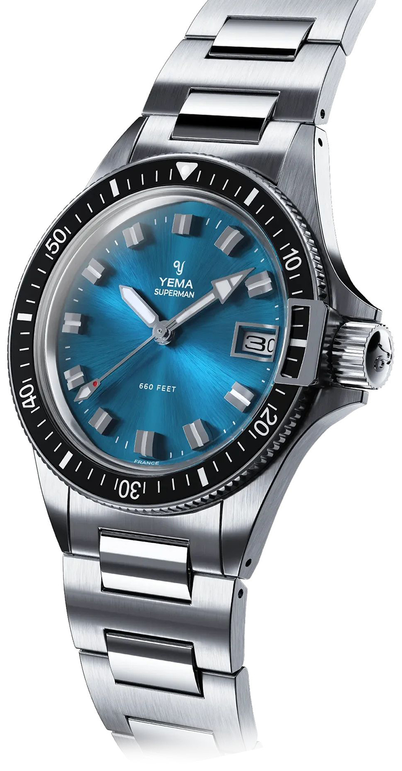 Yema SUPERMAN HERITAGE BLUE YMHF1574-JM