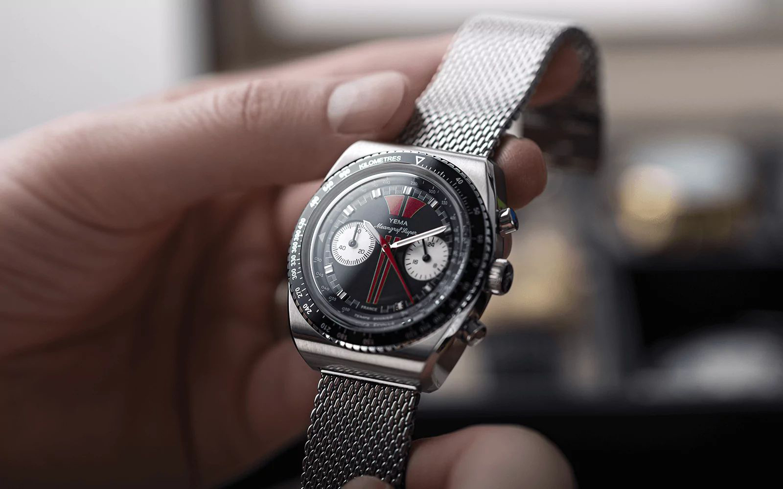 Yema YMHF1576-LA męski zegarek Mechanical - Quartz Chronographs - miniatura 12