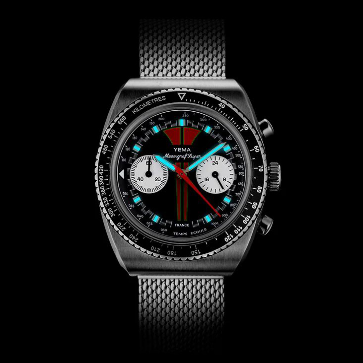 Yema YMHF1576-LA zegarek męski Mechanical - Quartz Chronographs - miniatura 7
