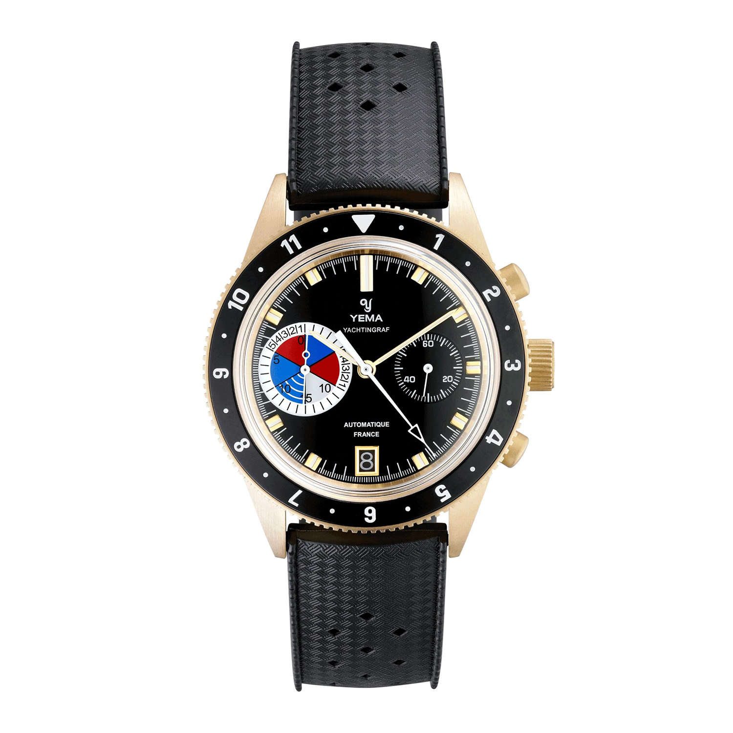 Yema YYACZ21-AAS YACHTINGRAF BRONZE LIMITED EDITION Bronze zegarek - miniatura 2