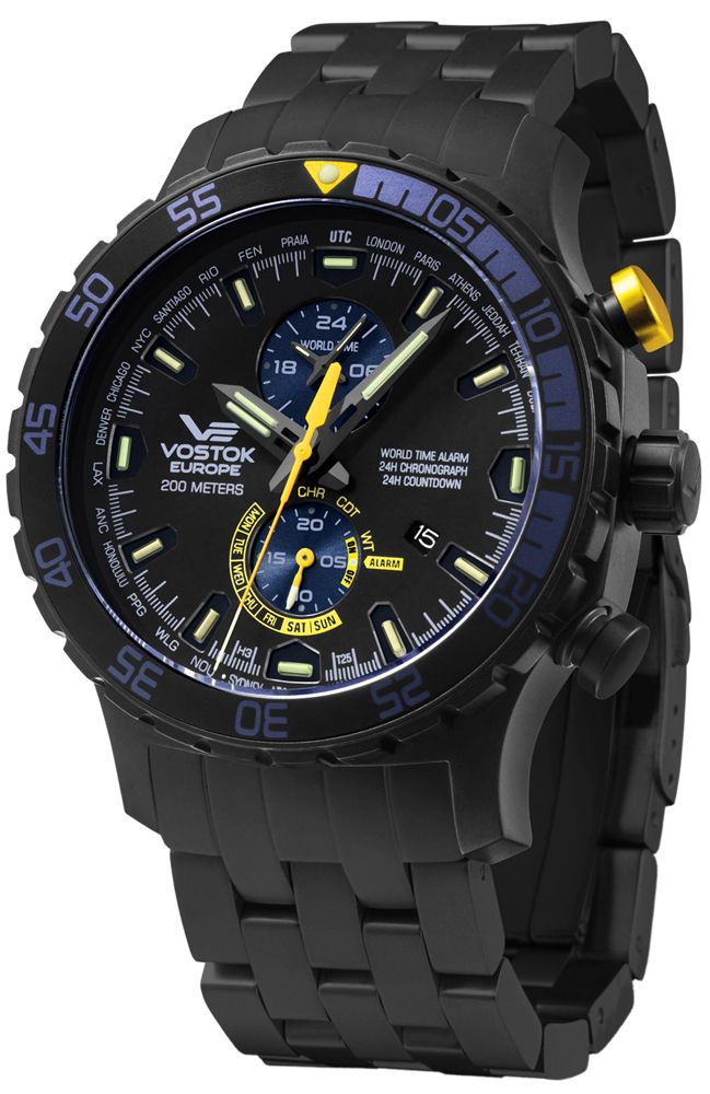 Vostok Europe Expedition Everest Underground Multifunction YM8J-597C547B