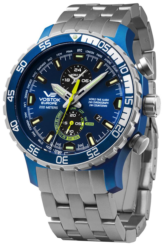 Vostok Europe Expedition Everest Underground Multifunction YM8J-597E546B
